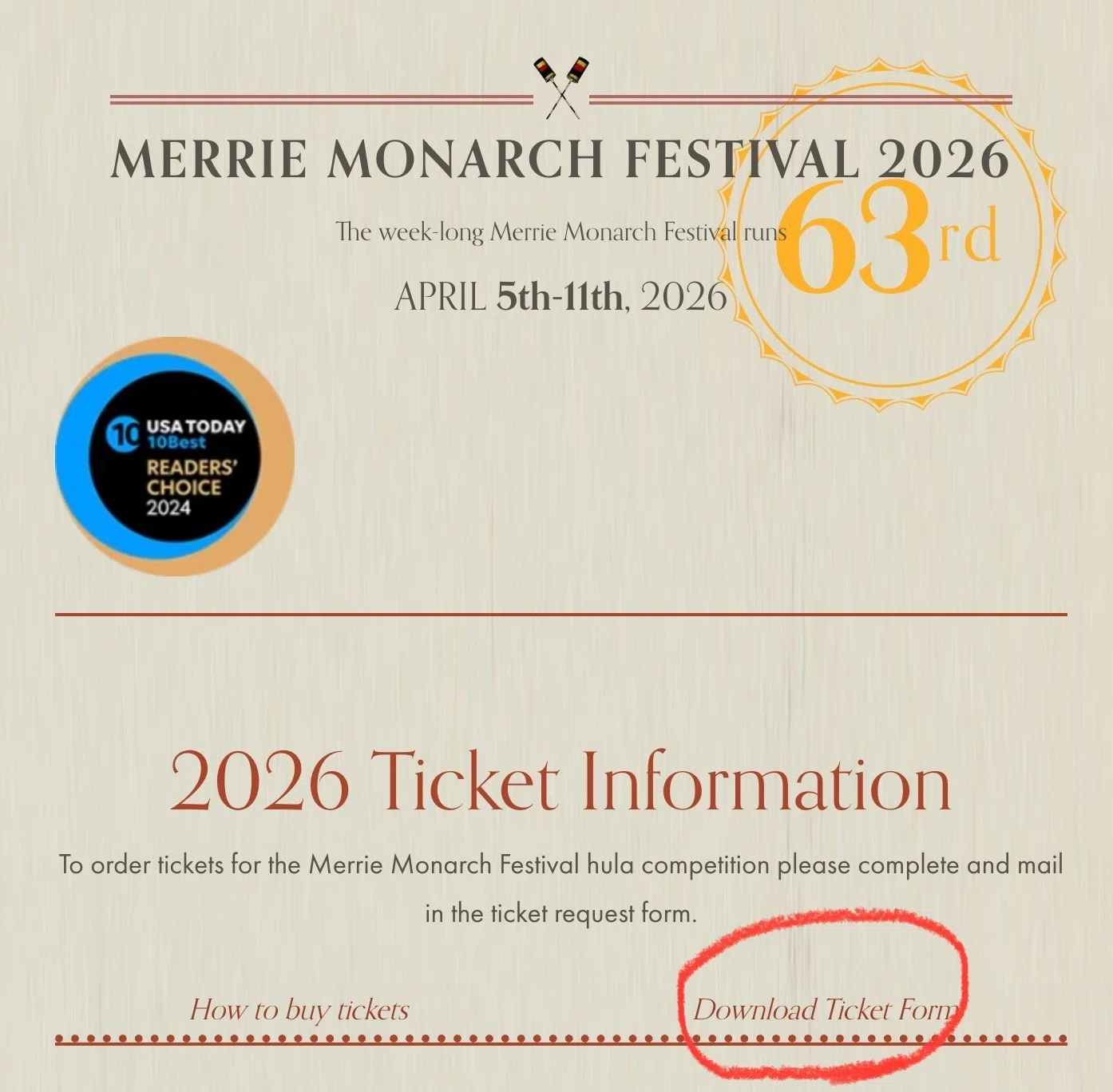 メリーモナーク2024 チケット メリーモナーク・フェスティバル メリーモナーク2024 チケット メリーモナーク・フェスティバル