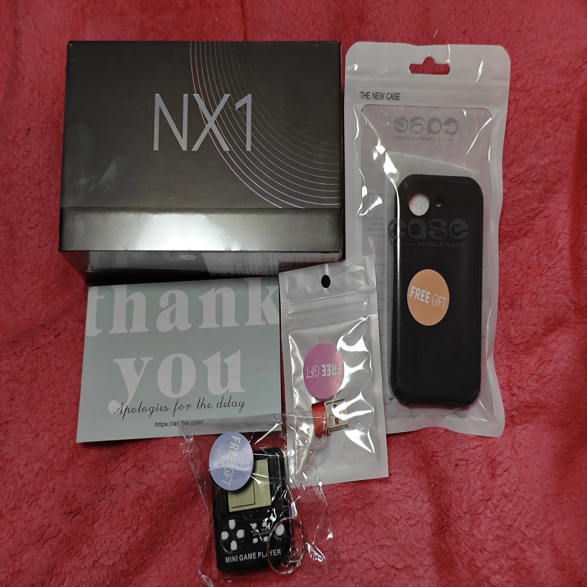 4inchスマホBlueFox NX1到着｜葉月 陽