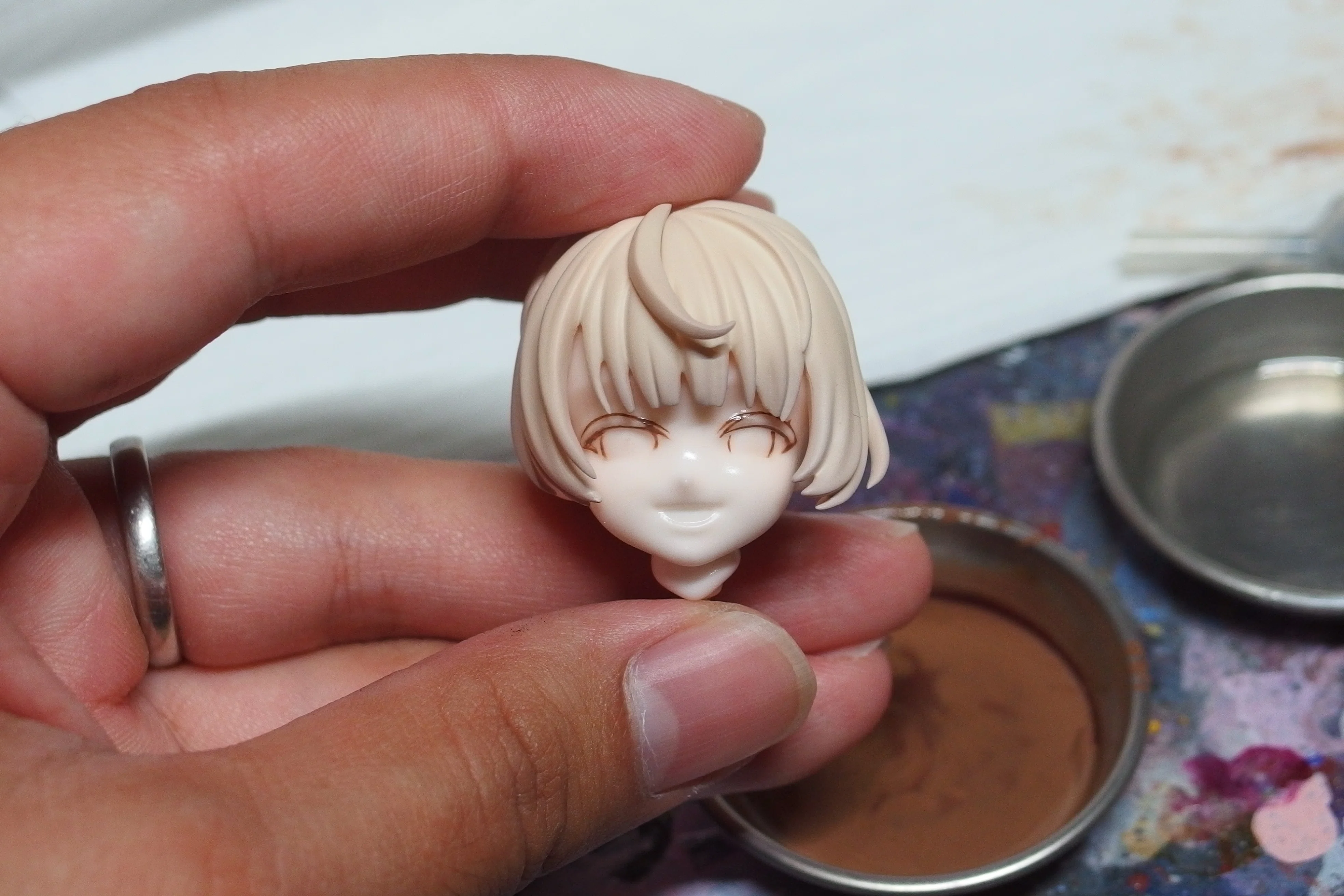 彩色見本】しぐれうい9才を作る｜ガレージキット制作代行 けん