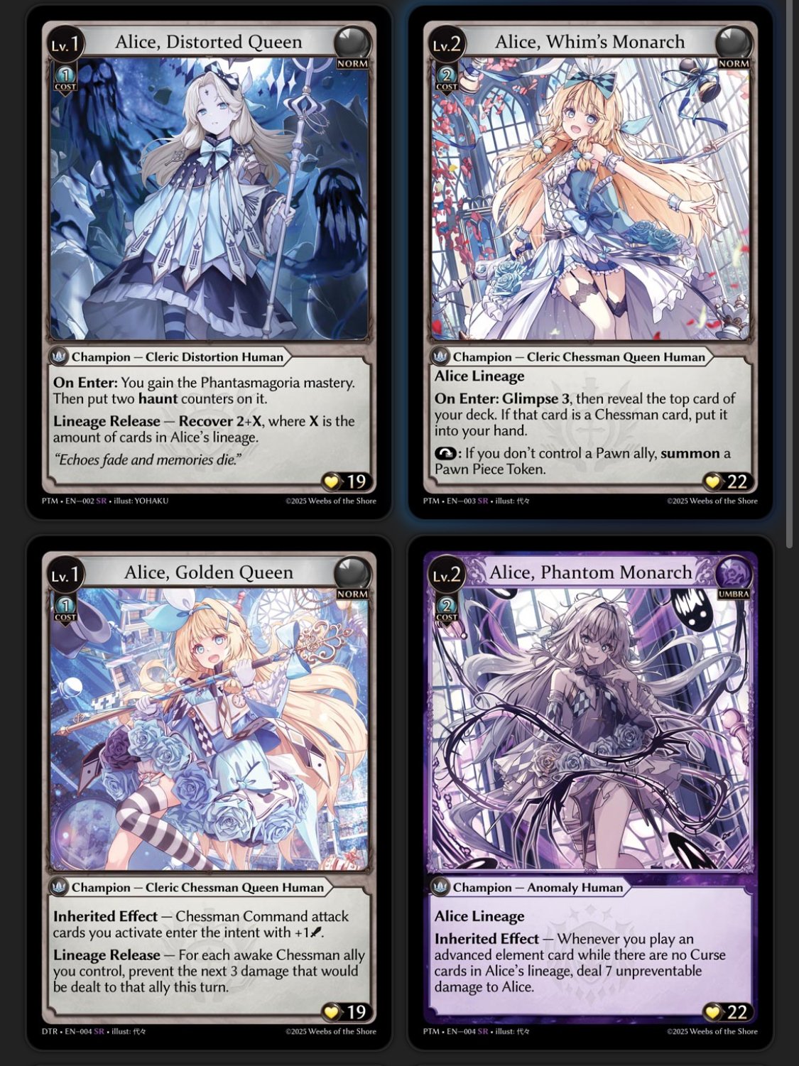 その他 Alice, Whim's Monarch foil grand archive グランドアーカイブ】 Alice × Alice IFの可能性を考える｜キキ