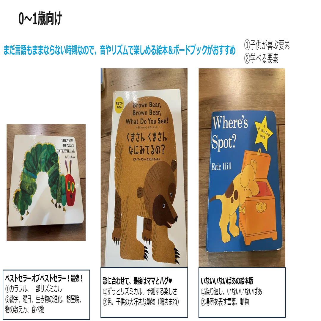 年間286冊の本を読んだ10歳息子オススメのEnglish Books（年齢別0歳