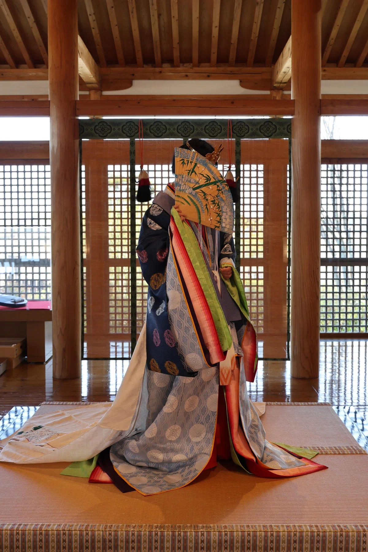 平安装束体験に行きました|稲麻竹葦