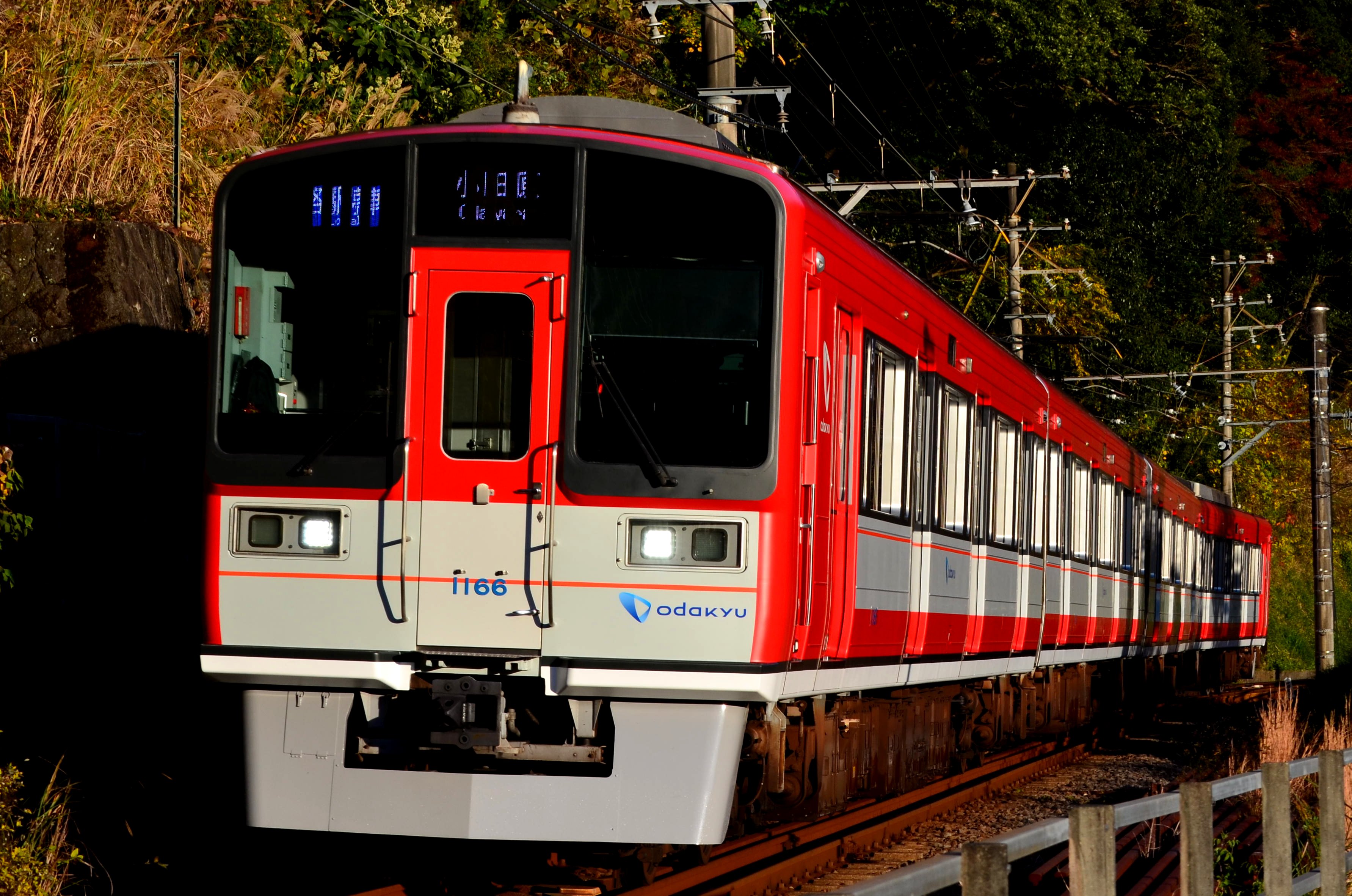 小田急 1000形 更新車 精密P仕上 特製品 行き先点灯 1066編成 グリーン