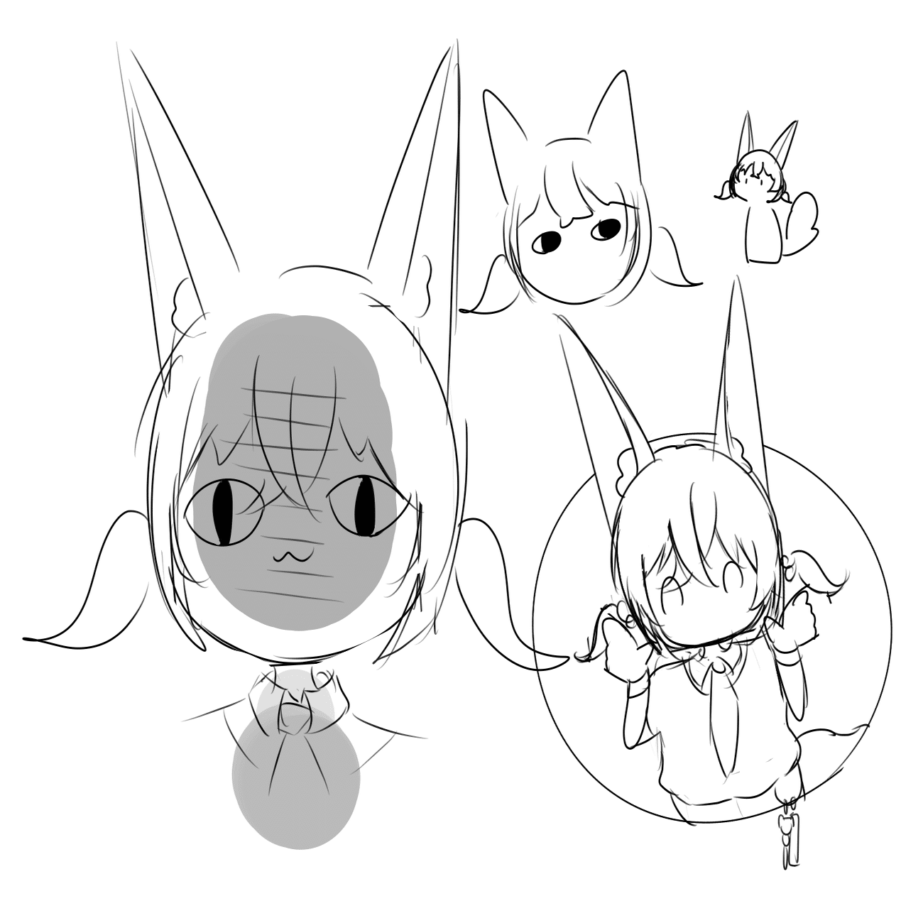 260日目 のびのび落書き｜紺きち