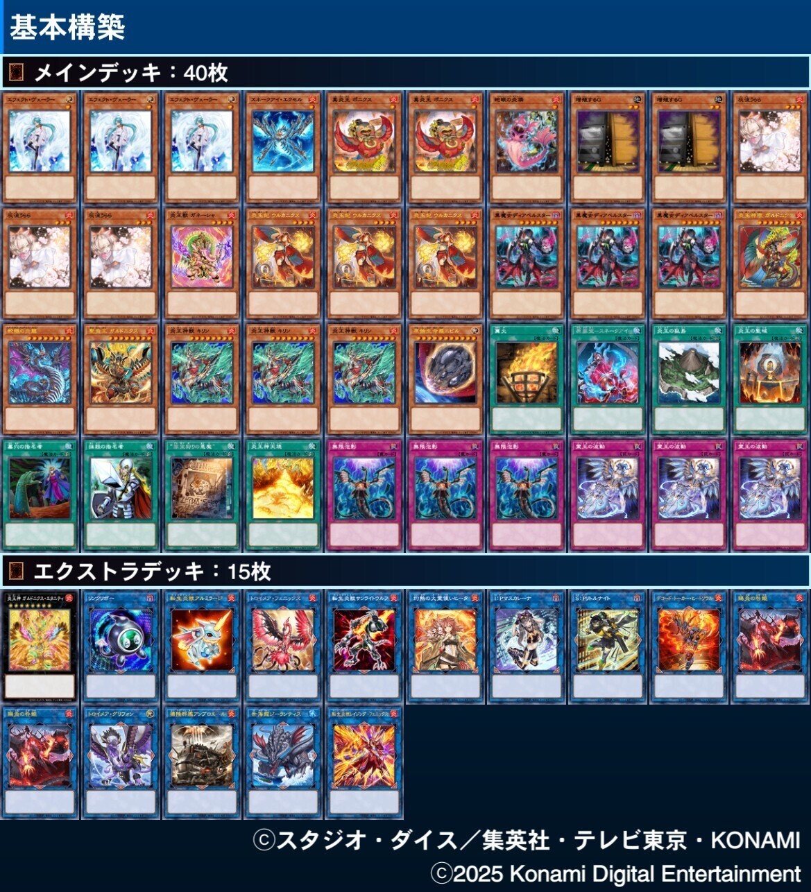 炎王スネークアイ展開95種【MD】｜フジキ