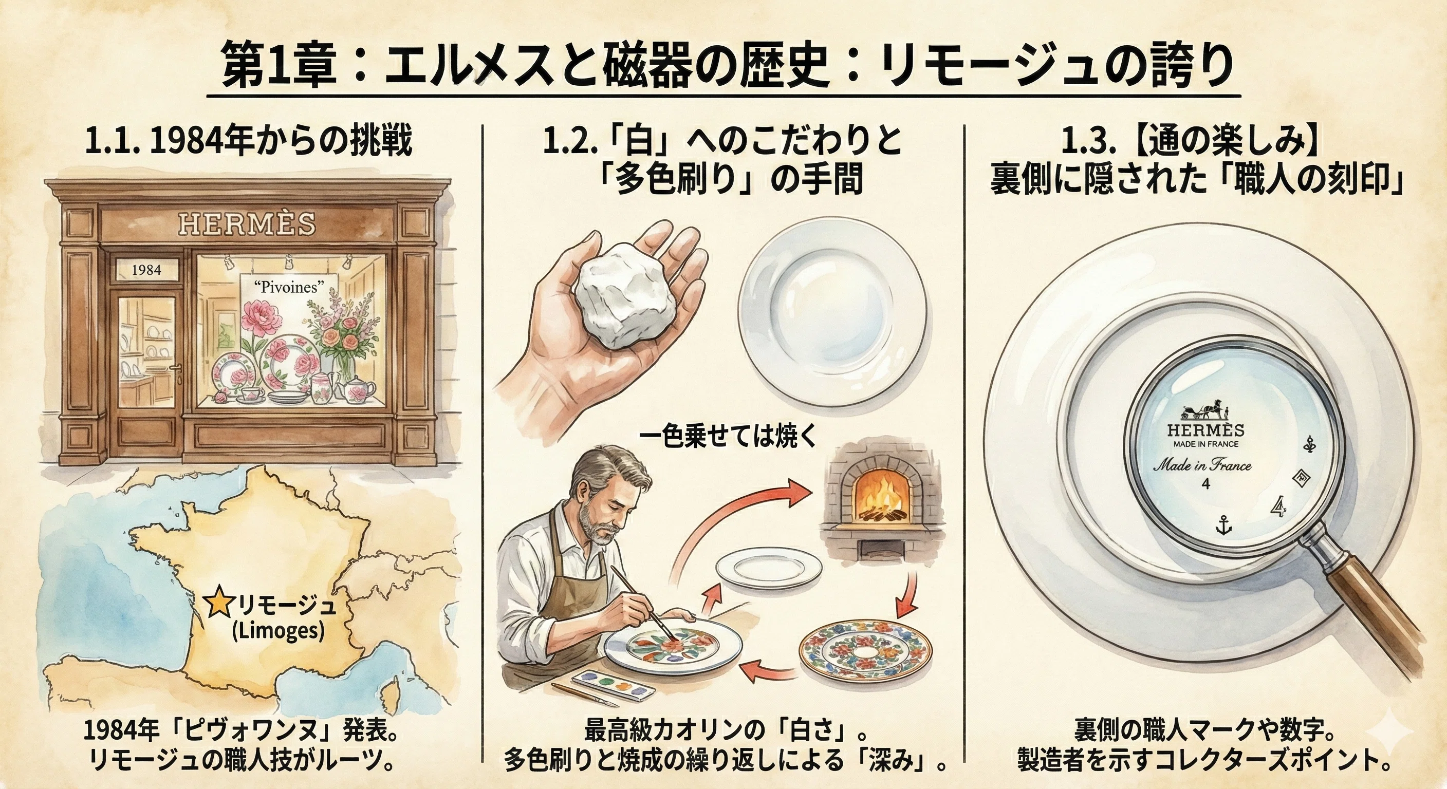 保存版】食卓のアート：エルメスの食器で日常を美術館にする方法｜えと