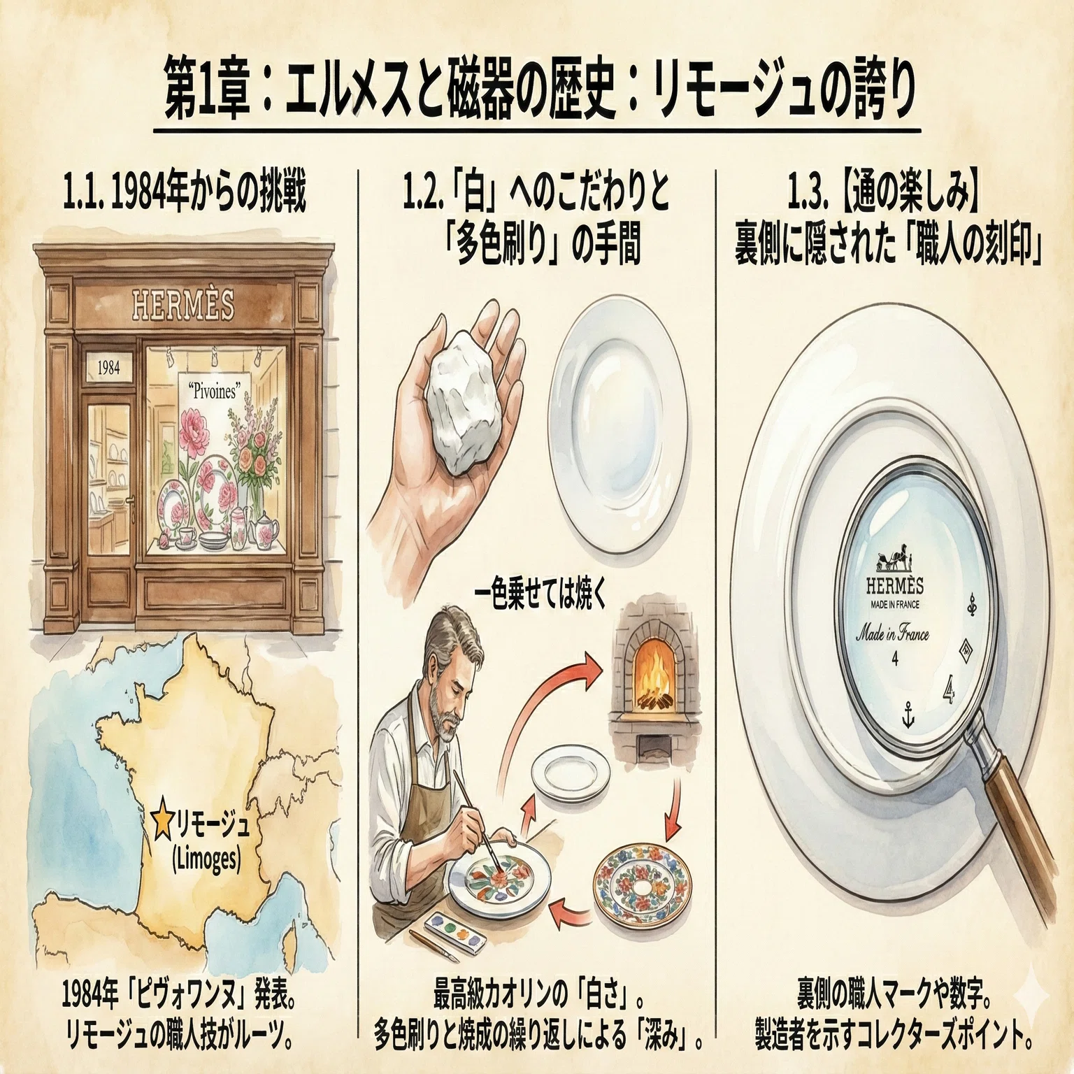 保存版】食卓のアート：エルメスの食器で日常を美術館にする方法｜えと