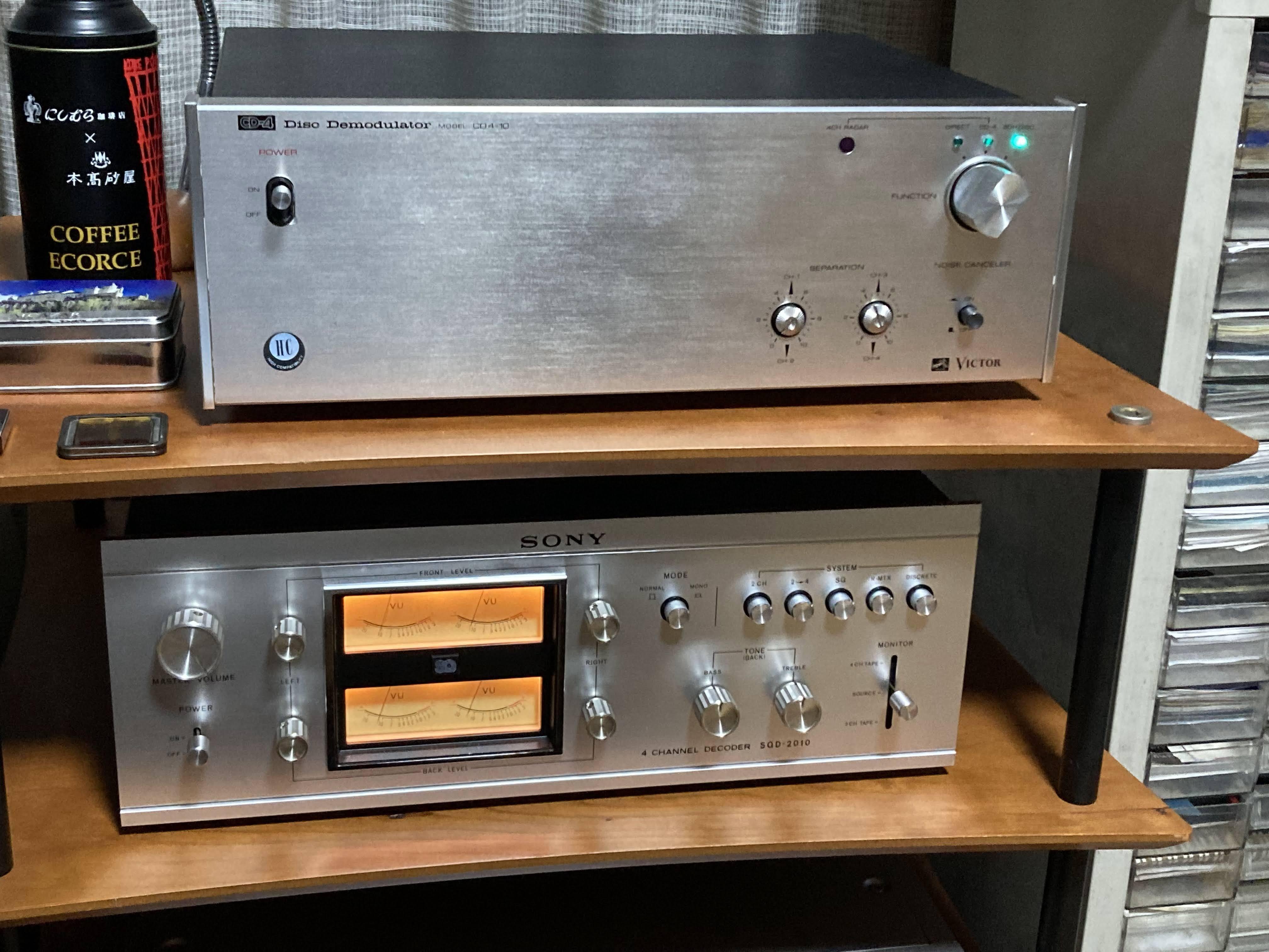 ソニーが1974年に発売したSQ4chデコーダーSQD-2010の真価を改めて問う