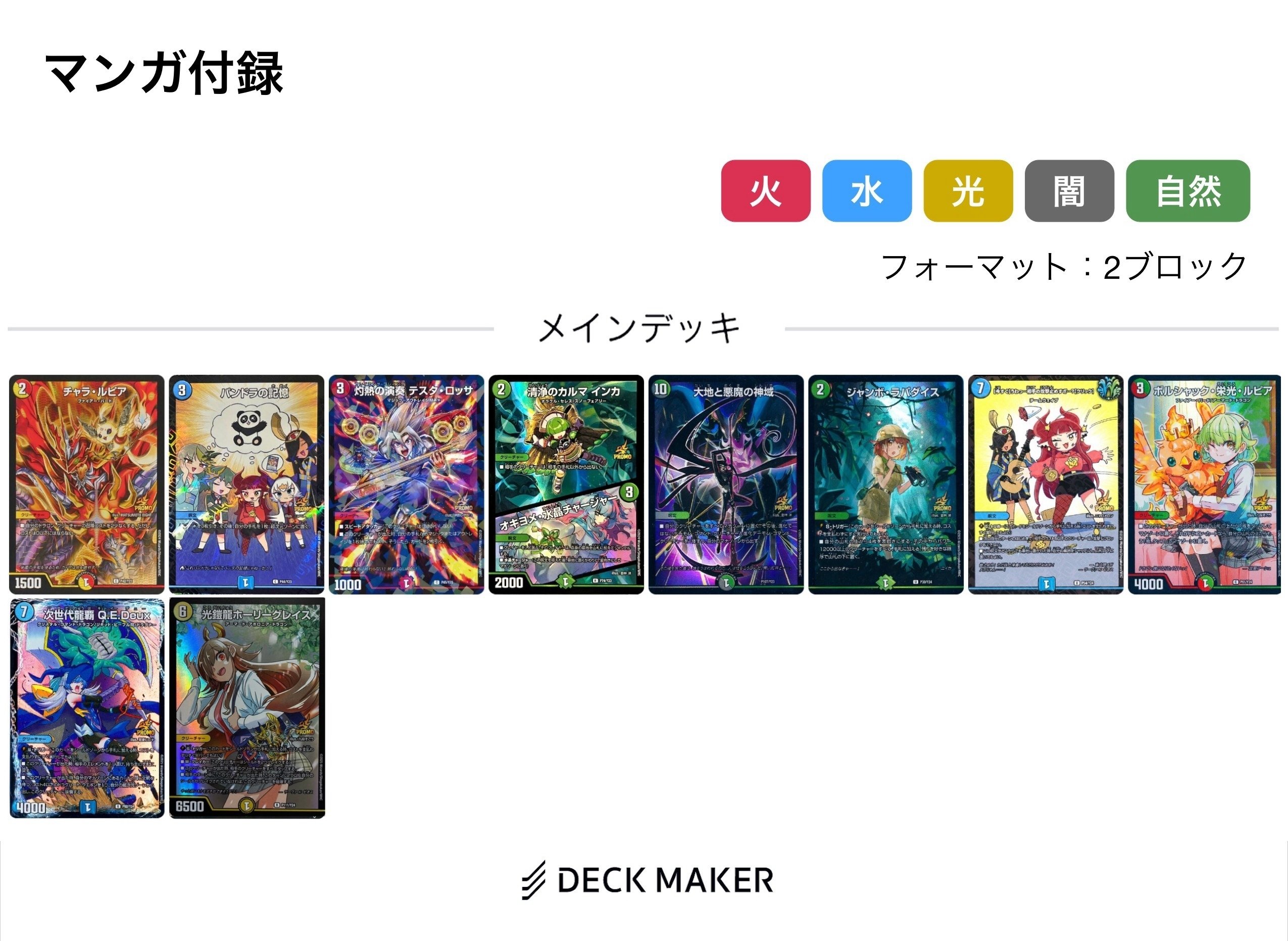 デュエマ   10人ほどでめちゃ考えたデッキ。 デュエマ 10人ほどでめちゃ考えたデッキ。 Amazon.co.jp: デュエル