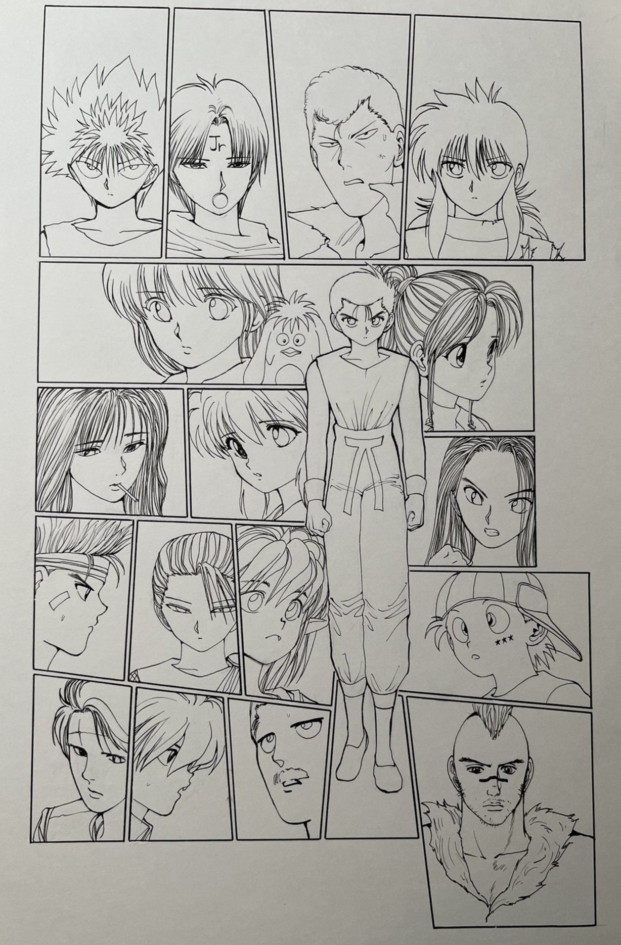 随時更新】冨樫義博 Xに投稿されたイラスト集｜金色芥