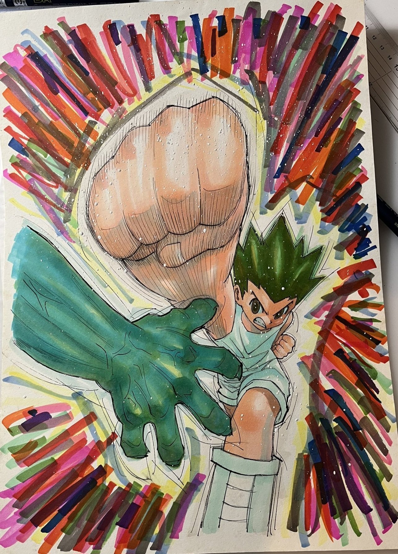 随時更新】冨樫義博 Xに投稿されたイラスト集｜金色芥