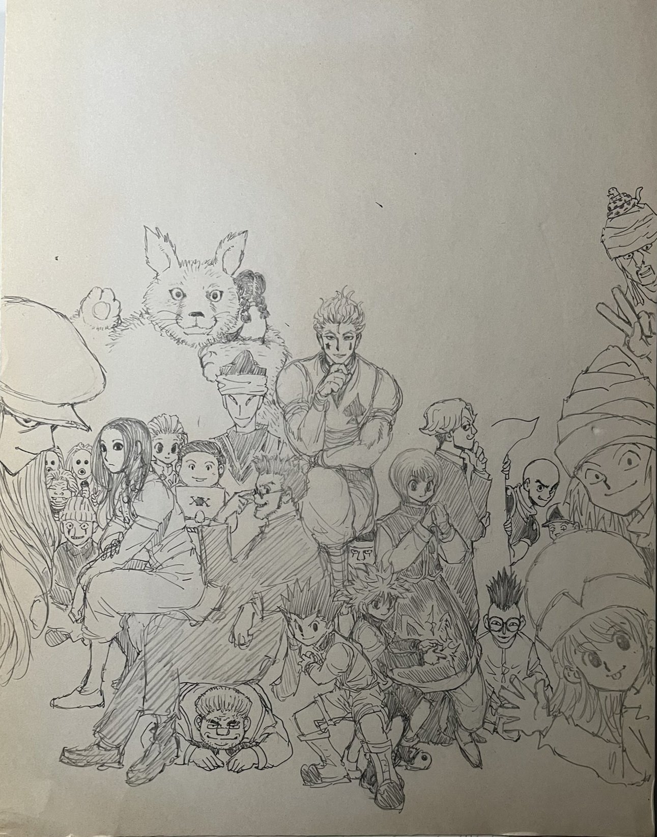 随時更新】冨樫義博 Xに投稿されたイラスト集｜金色芥