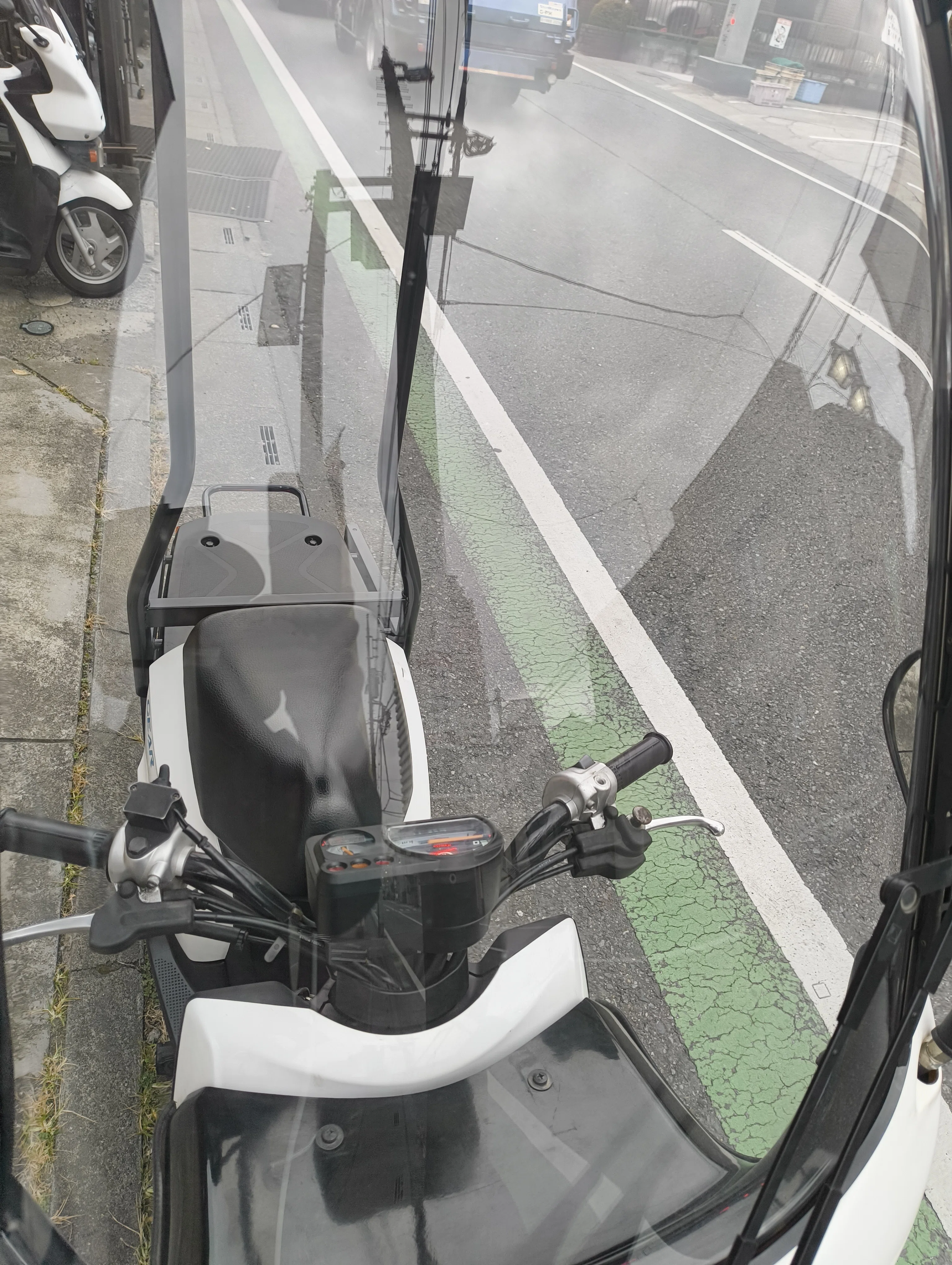 美車】ヤマハギア UA08J 帝都ルーフ付　エンジンO/H済　屋根付き　デリバリーバイク　フルメンテ【高年式】 ご成約致しました】ヤマハギア UA08J-BGA3【エンジンオーバーホール