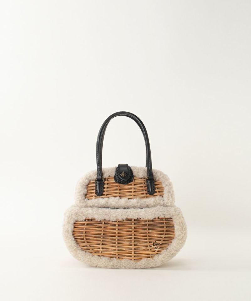 エバゴス　ボアトリミングハンドバッグ IMG_8426-1-550x660.jpeg