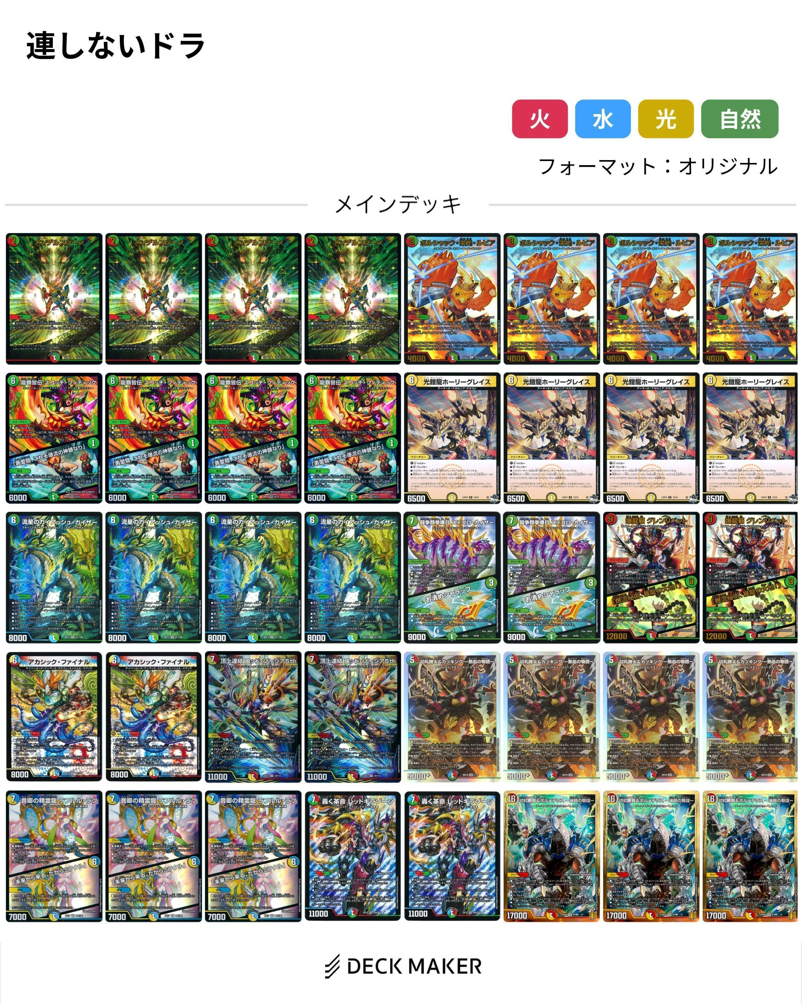 ちょっと休憩、ややガチデッキ 連しないドラ｜かわきた