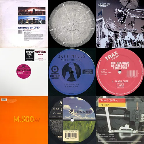 🎧今日はどんなレコードを買ったの？｜1995年：テクノ編1｜初めての