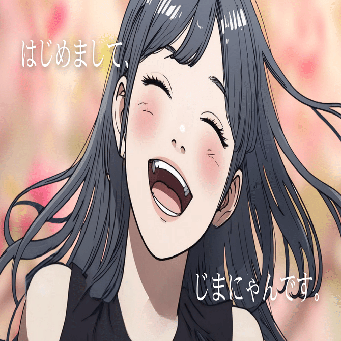 じまにゃんの自己紹介へようこそ！｜じまにゃん