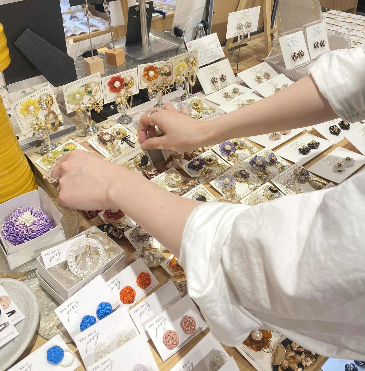 店長カキモノ企画】他業種からハンドメイド業界へ。