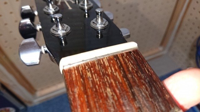 アコースティック、オールド0フレットギター…値下げ！ アコースティックギターを0フレット化する改造手順【DIY】｜tetsumi