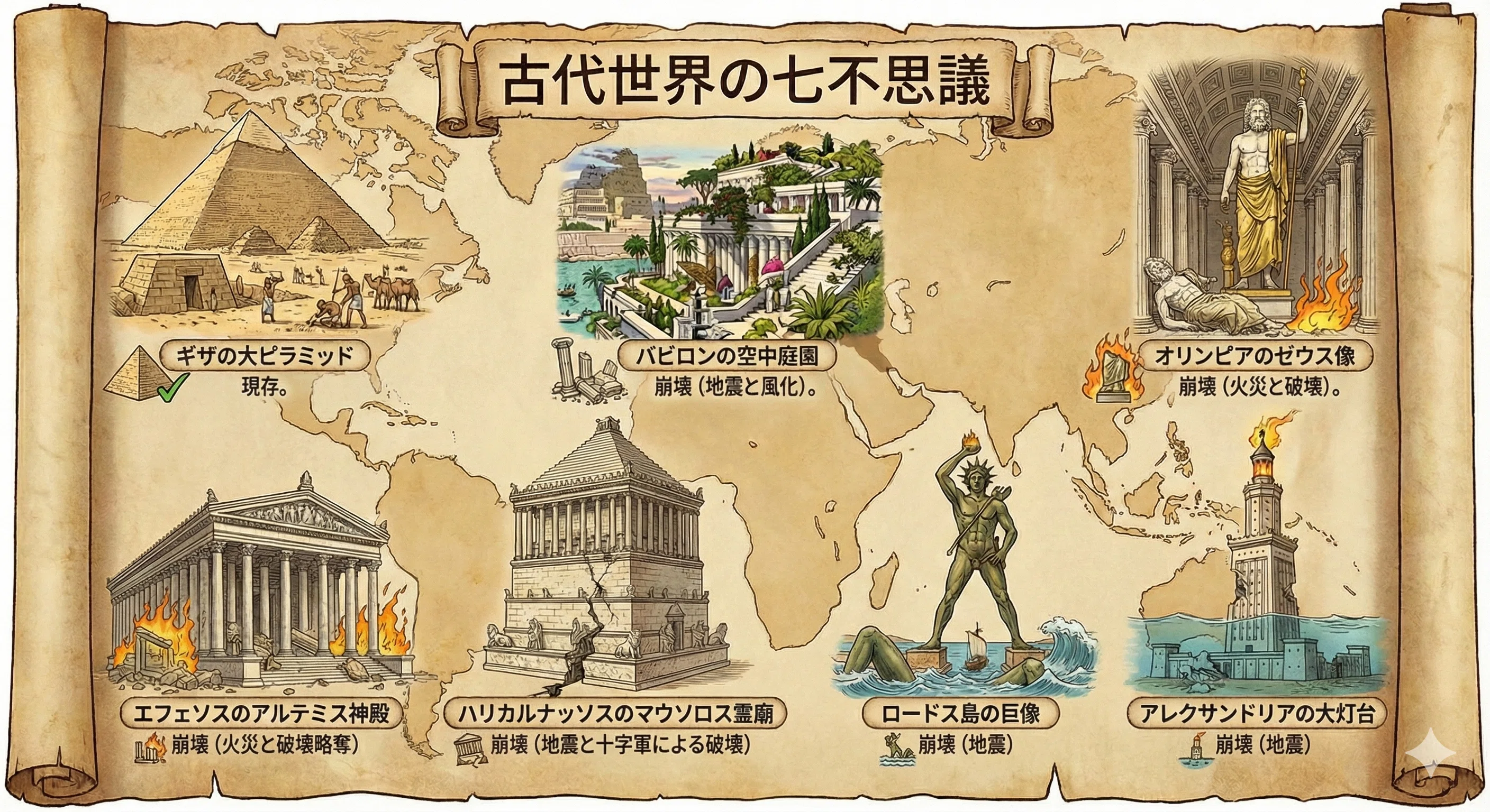 世界七不思議/日本語修正版｜伊瀬海堂