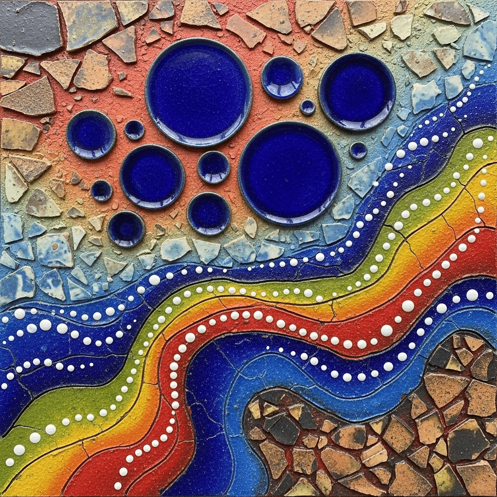 抽象画 美術　ミクストメディア 抽象画 絵画 ミクストメディア 秋永清二 「夜の海」 額付き : アート