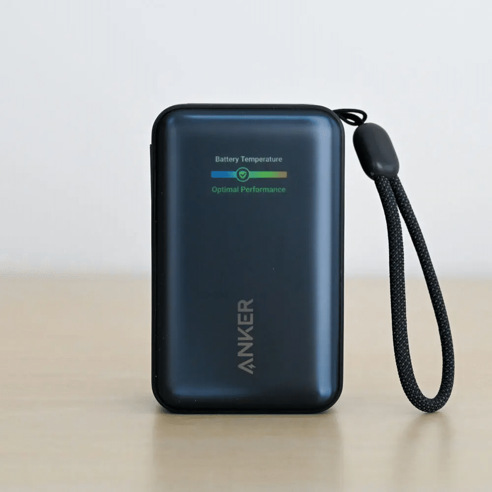 レビュー】Anker Nano Power Bank（10000mAh, 45W, 巻取り式USB-C