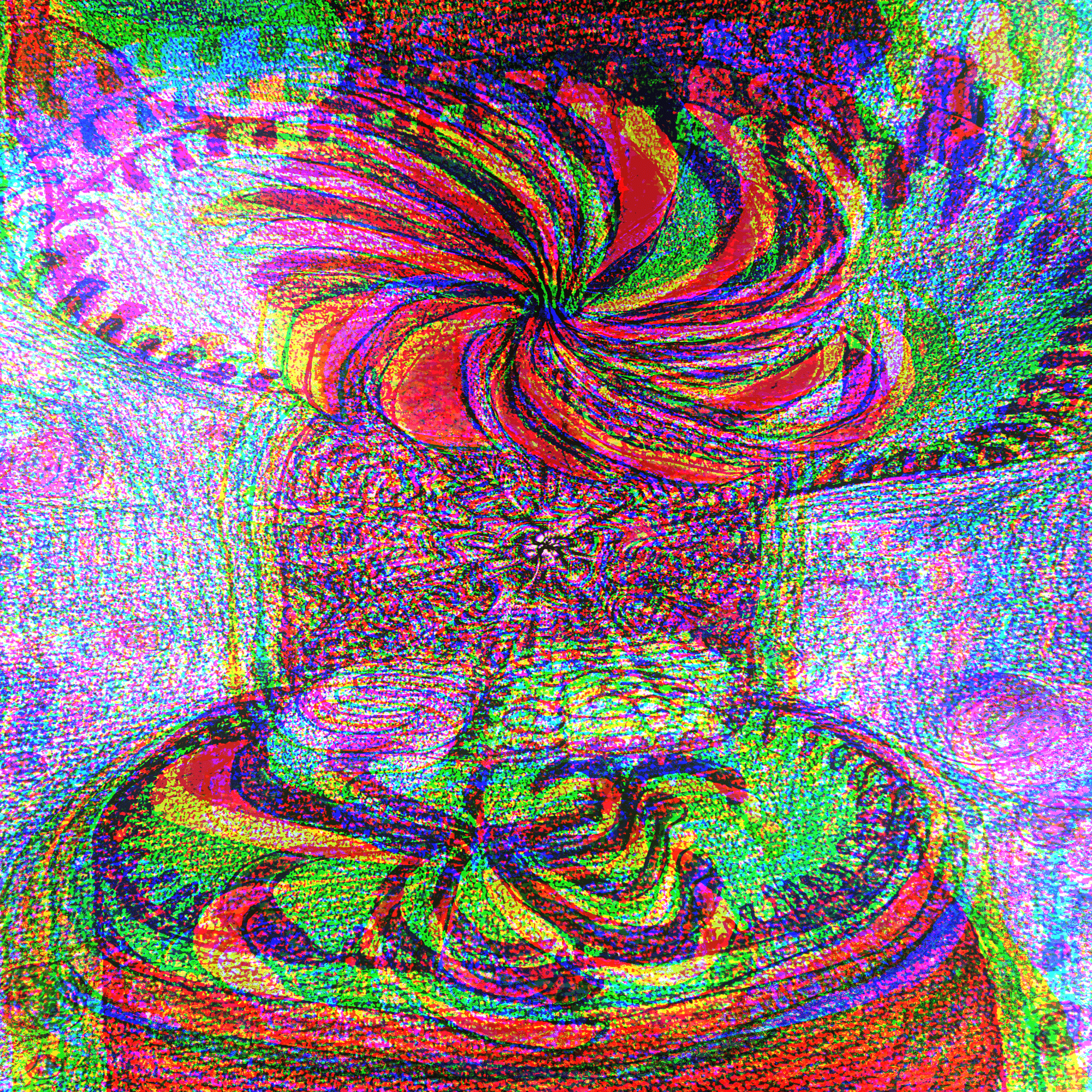 雑記】サイケデリックアートの話｜廊弦