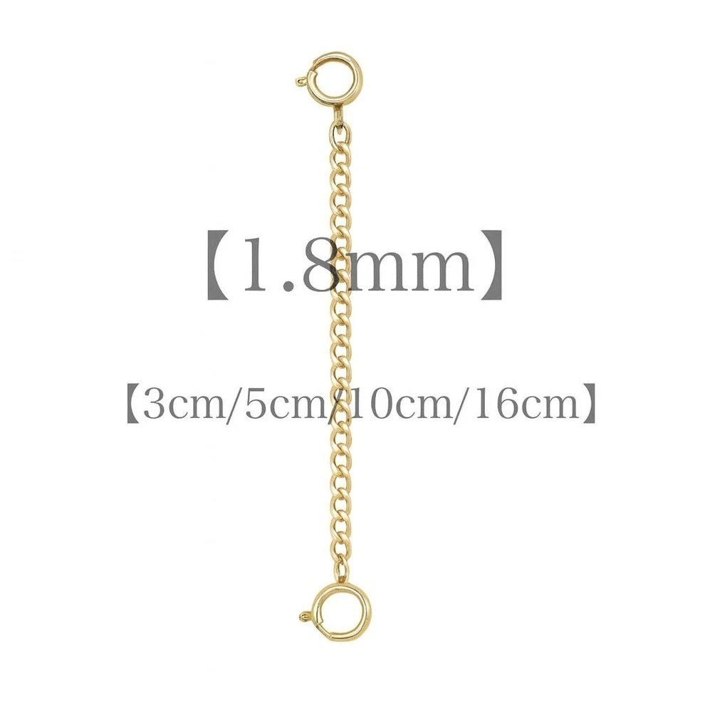 K18YG WG PG 喜平チェーン 延伸 引き輪 ひきわ ヒキワ 18K 喜平 好みでカスタム。K18喜平チェーンパーツでつくる“パーソナライズ