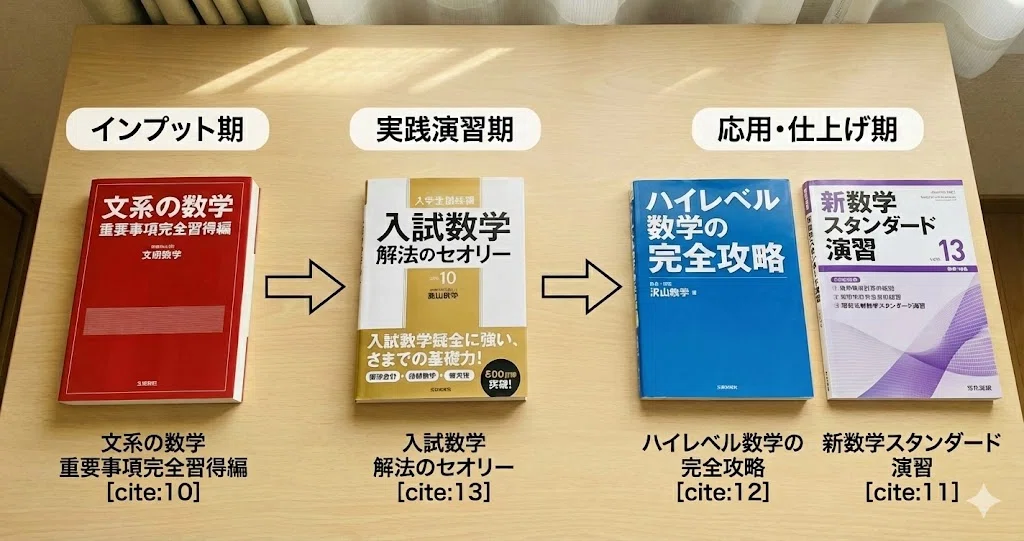 数学】まだ誰も知らない神参考書？参考書マニアが『入試数学 解法の