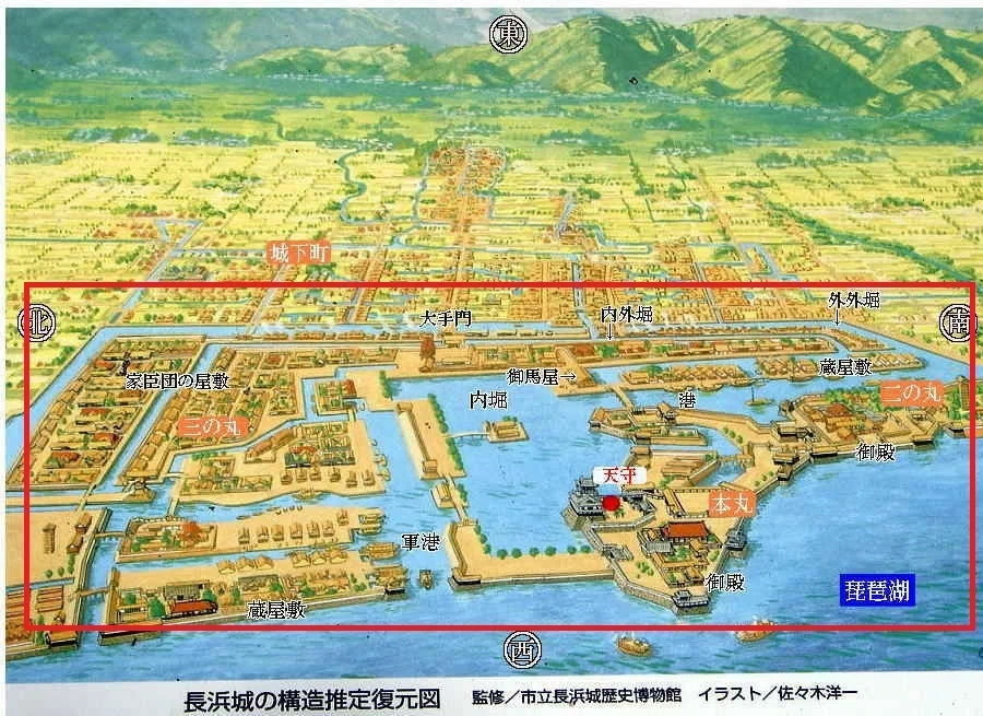 近江国長浜城跡(長浜市)訪問(2025年11月29日(土))｜岡島敏広