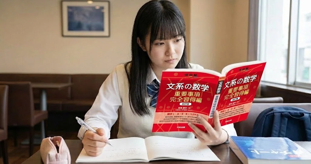 一橋志望】偏差値50から70へ。ある高2生の「数学参考書ルート」モデル