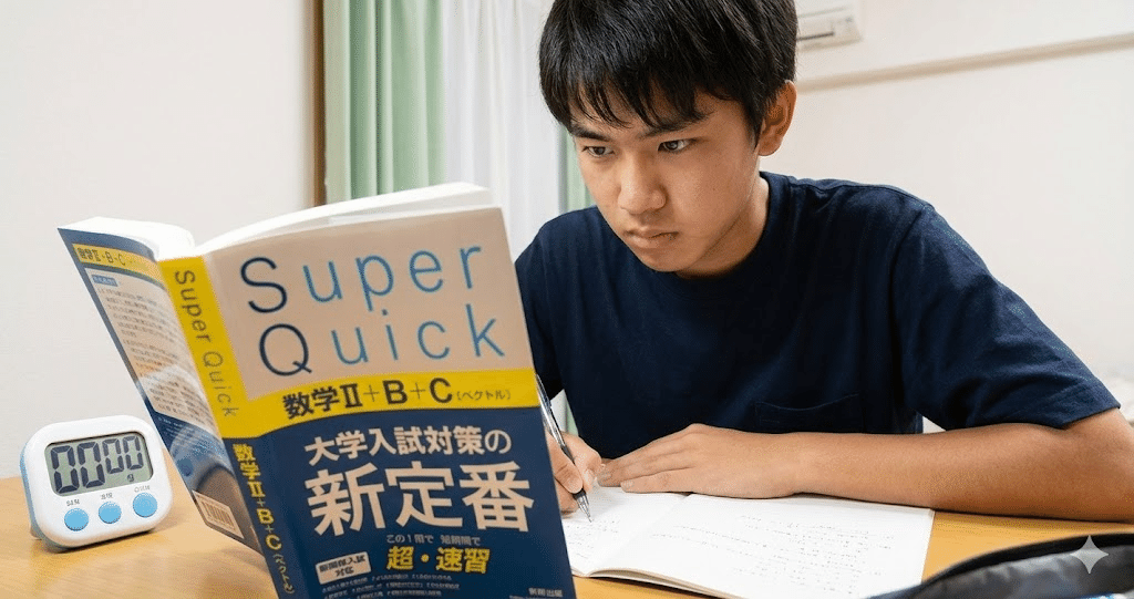 数学IAIIB】基礎固めに最適なのはどれ？定番インプット参考書5冊を徹底