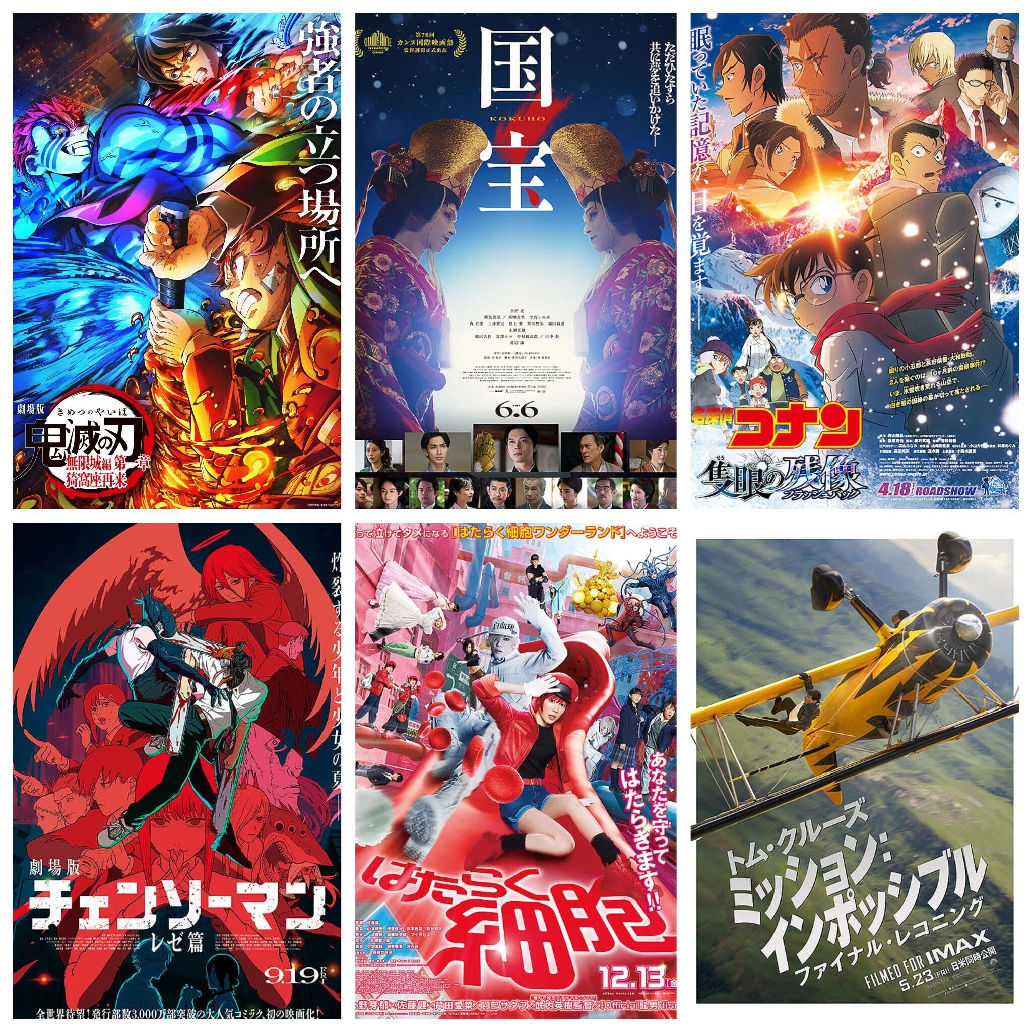 2025年年間映画興行収入ランキング。トップ10でどの作品を見ましたか