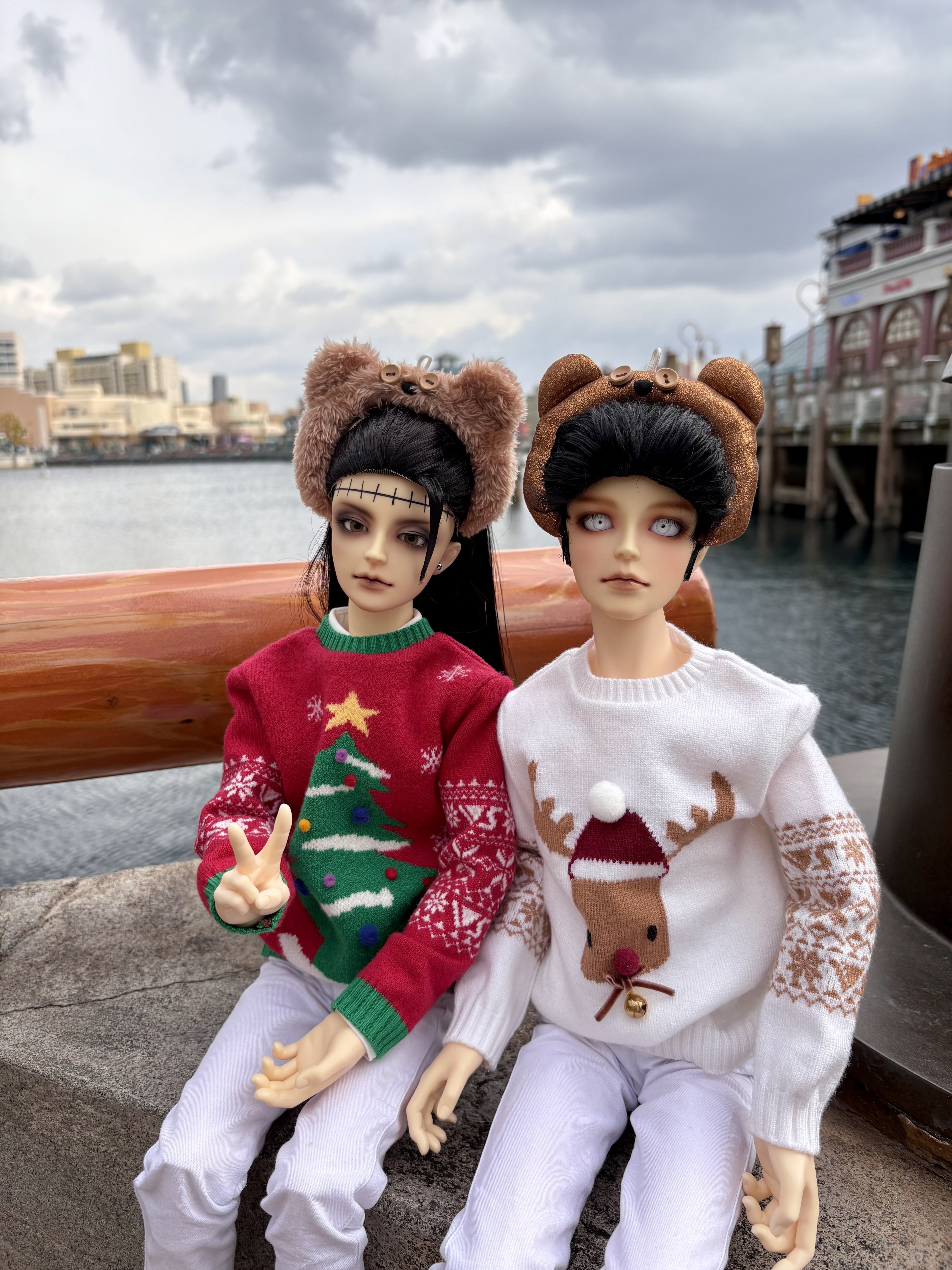 ドール連れて冬のユニバに行った話｜趣味助