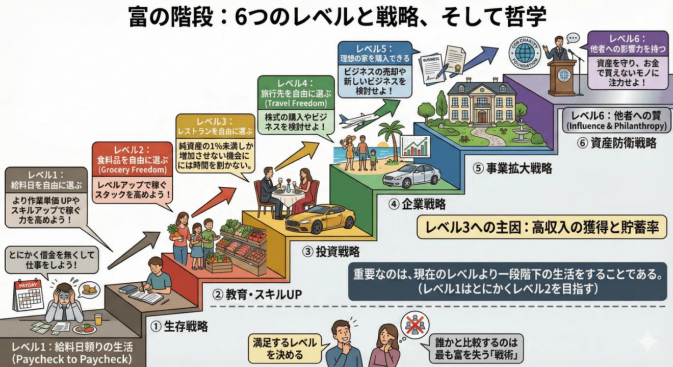 本要約】『THE WEALTH LADDER 富の階段―資産レベルが上がり続ける