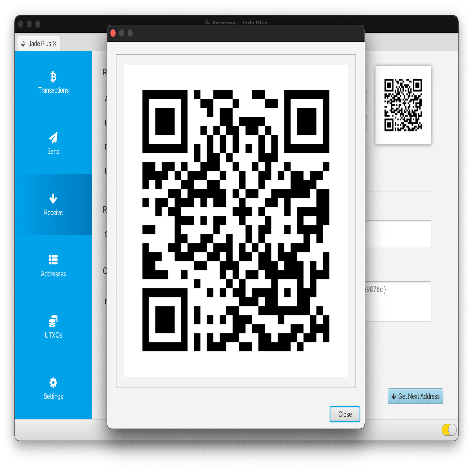 エアギャップ運用の Jade Plus で受取アドレスを検証する｜Blockstream Japan