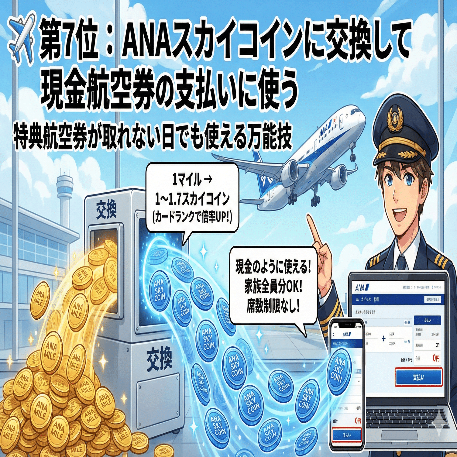 ANAマイルの使い方ベスト10｜“価値が最大になる使い方だけ”厳選｜おきとら｜おきとら