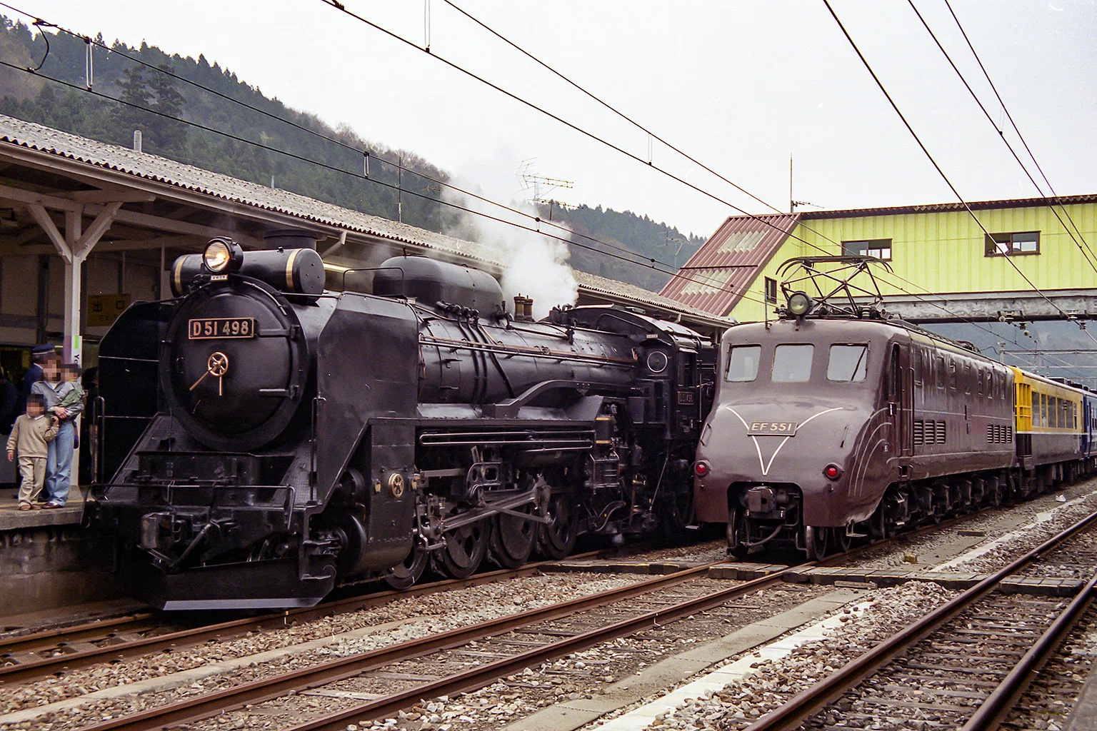 v163, 信越本線：EF55＆D51 （1999年）｜ひろやん