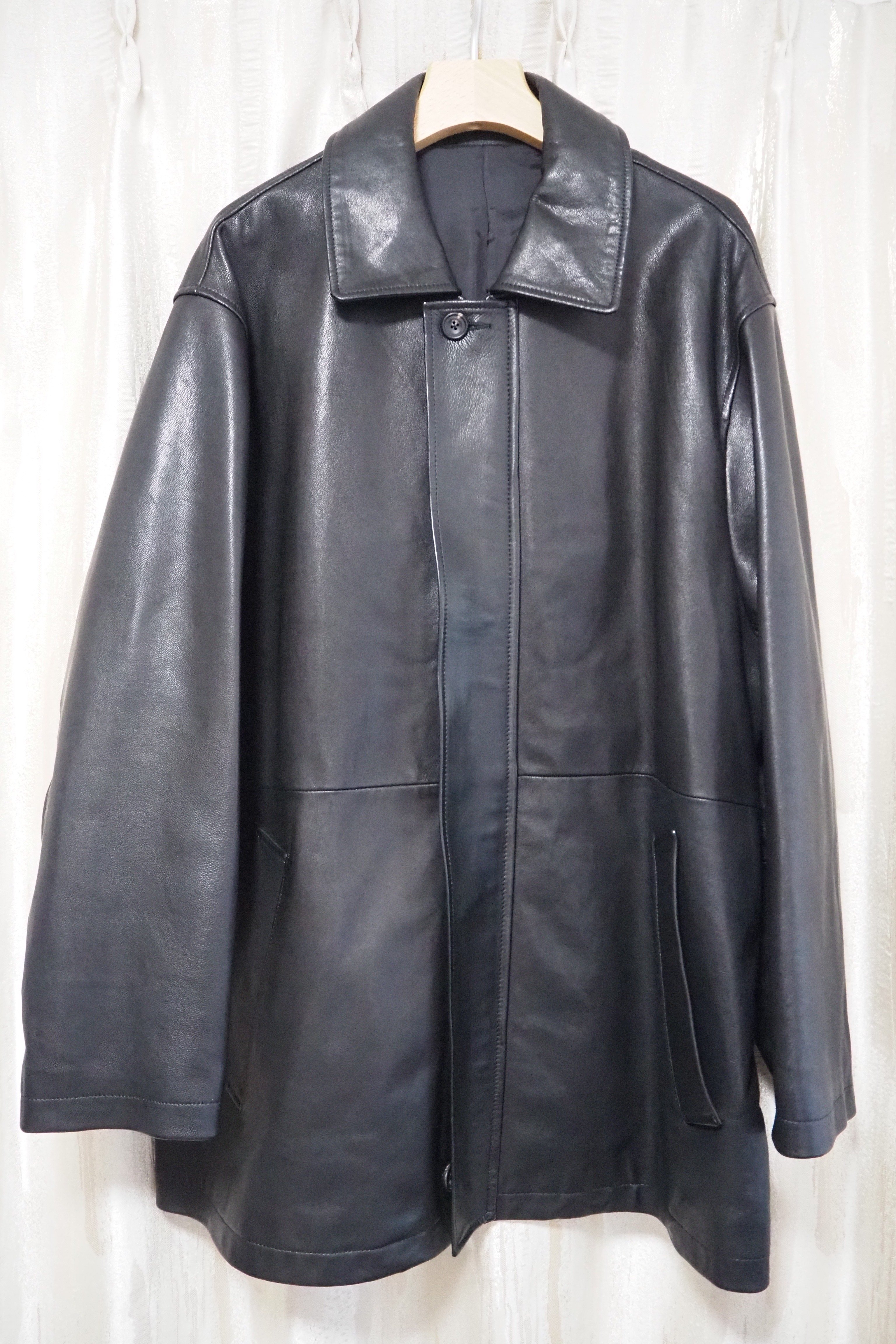 stein ST.622 15万のレザージャケットを古着で購入して家庭用洗濯機で