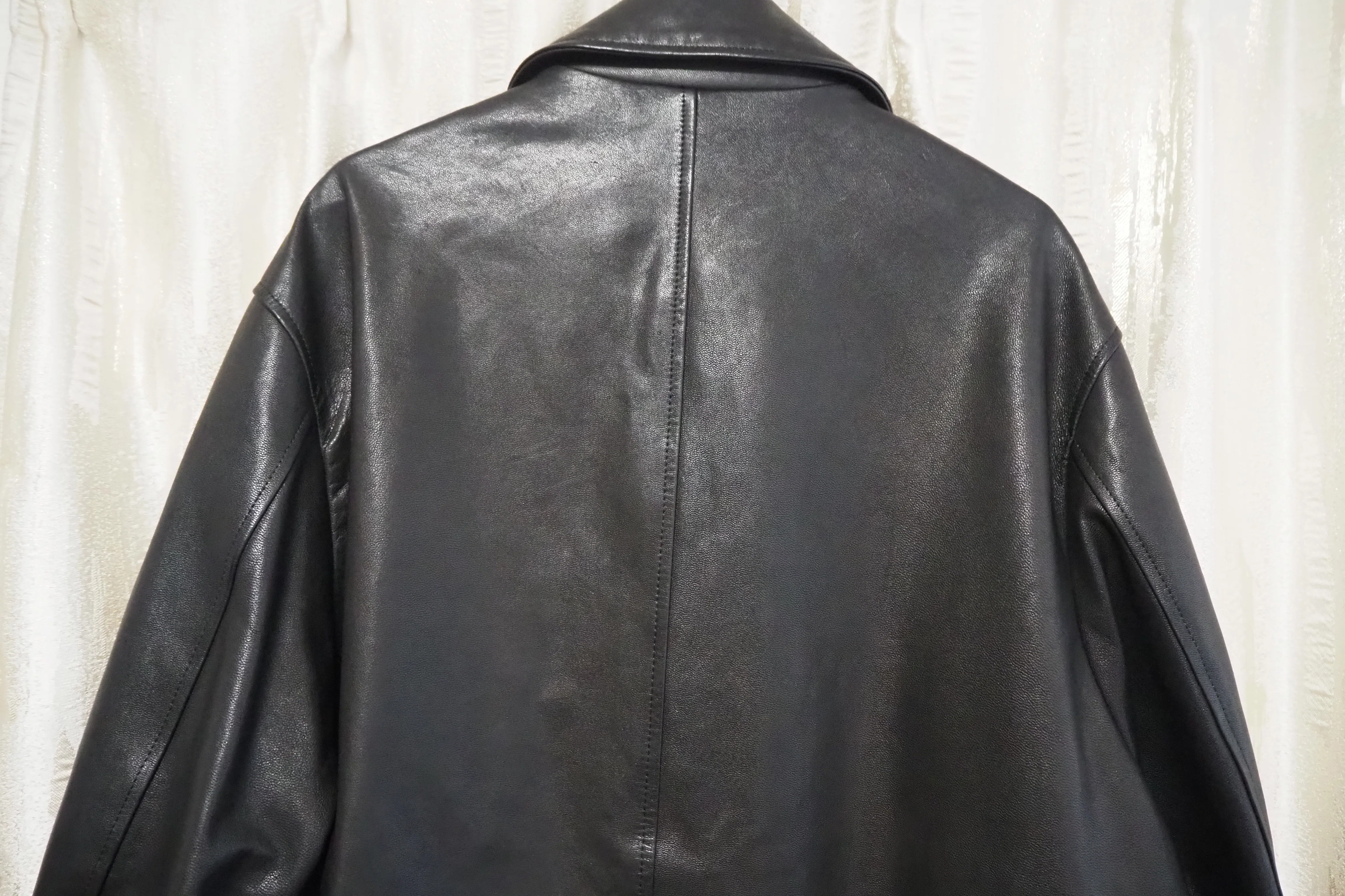 stein ST.622 15万のレザージャケットを古着で購入して家庭用洗濯機で 