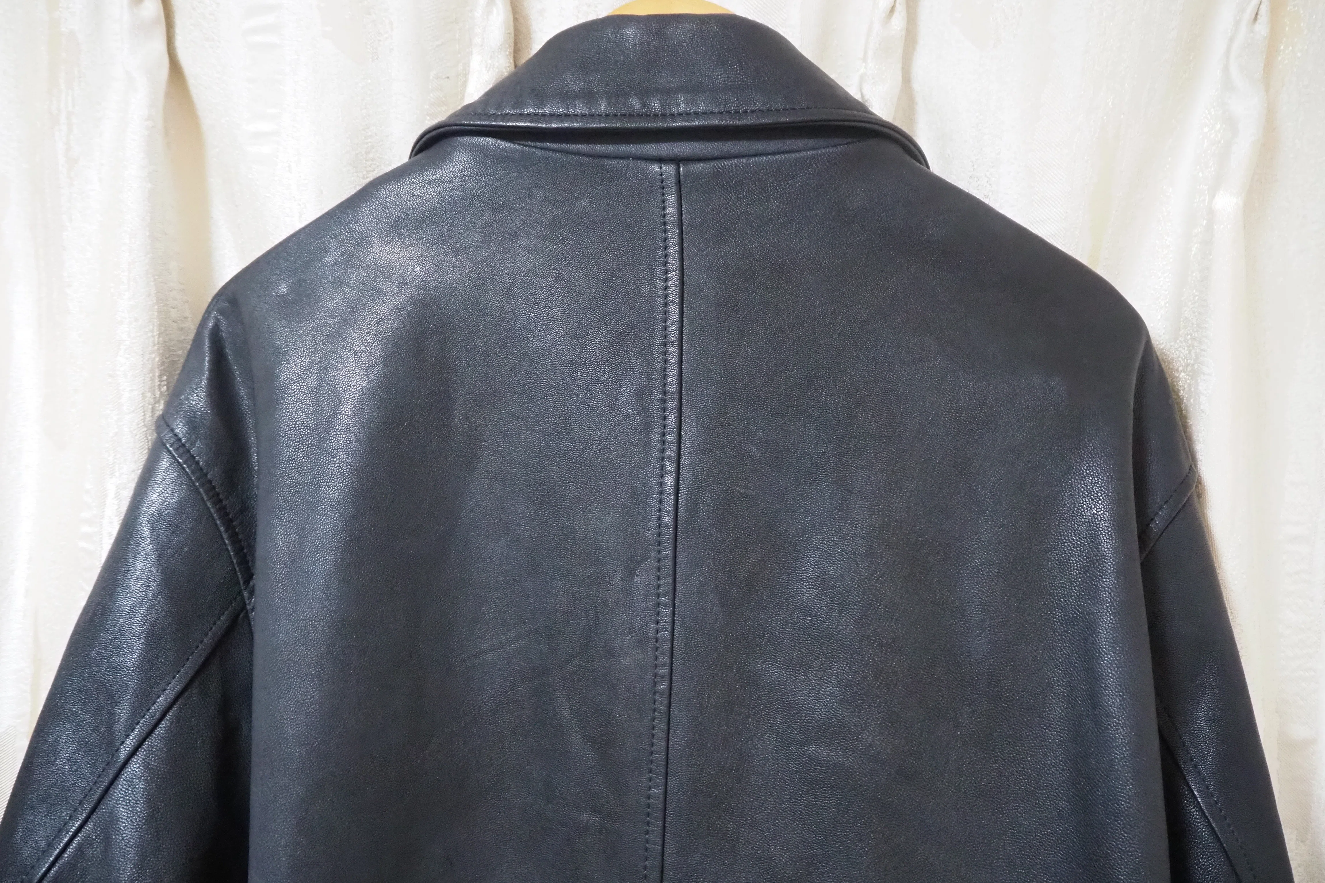 stein ST.622 15万のレザージャケットを古着で購入して家庭用洗濯機で