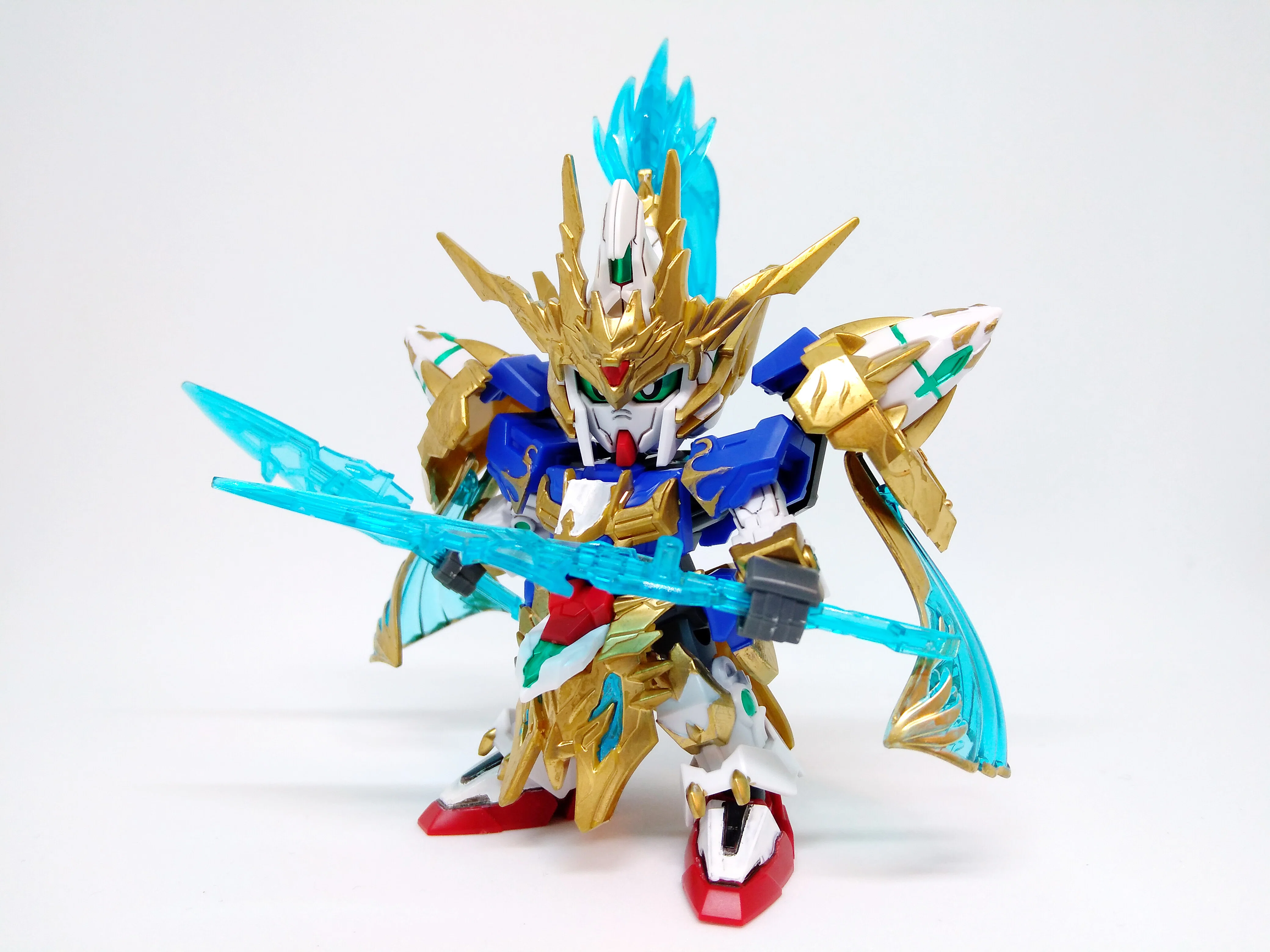 SD三国創傑伝 趙雲ダブルオーガンダム&碧竜駆｜クーザ