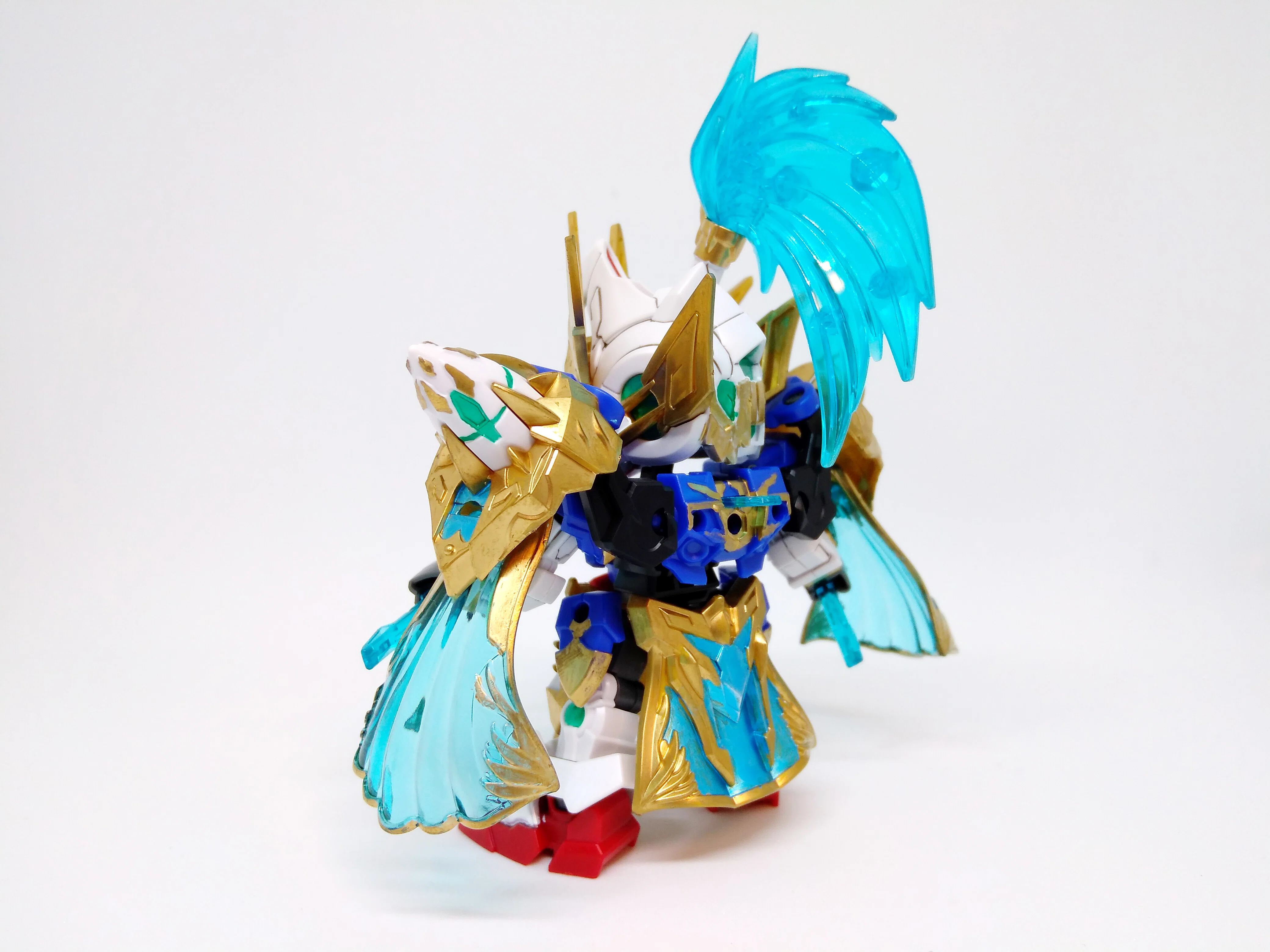SD三国創傑伝 趙雲ダブルオーガンダム&碧竜駆｜クーザ