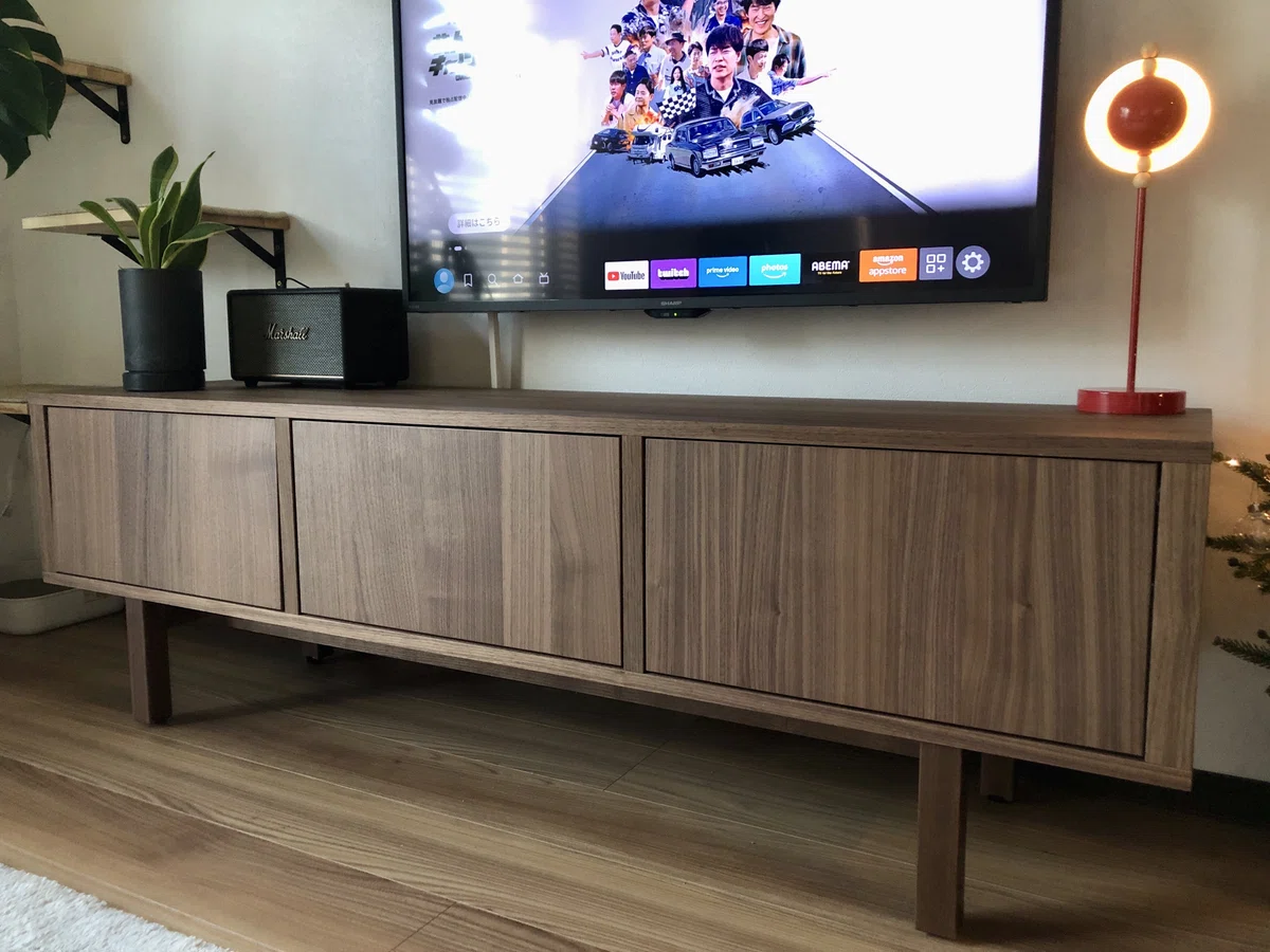 IKEA STOCKHOLM テレビボードと収納｜けつばん ( qp3min_c )
