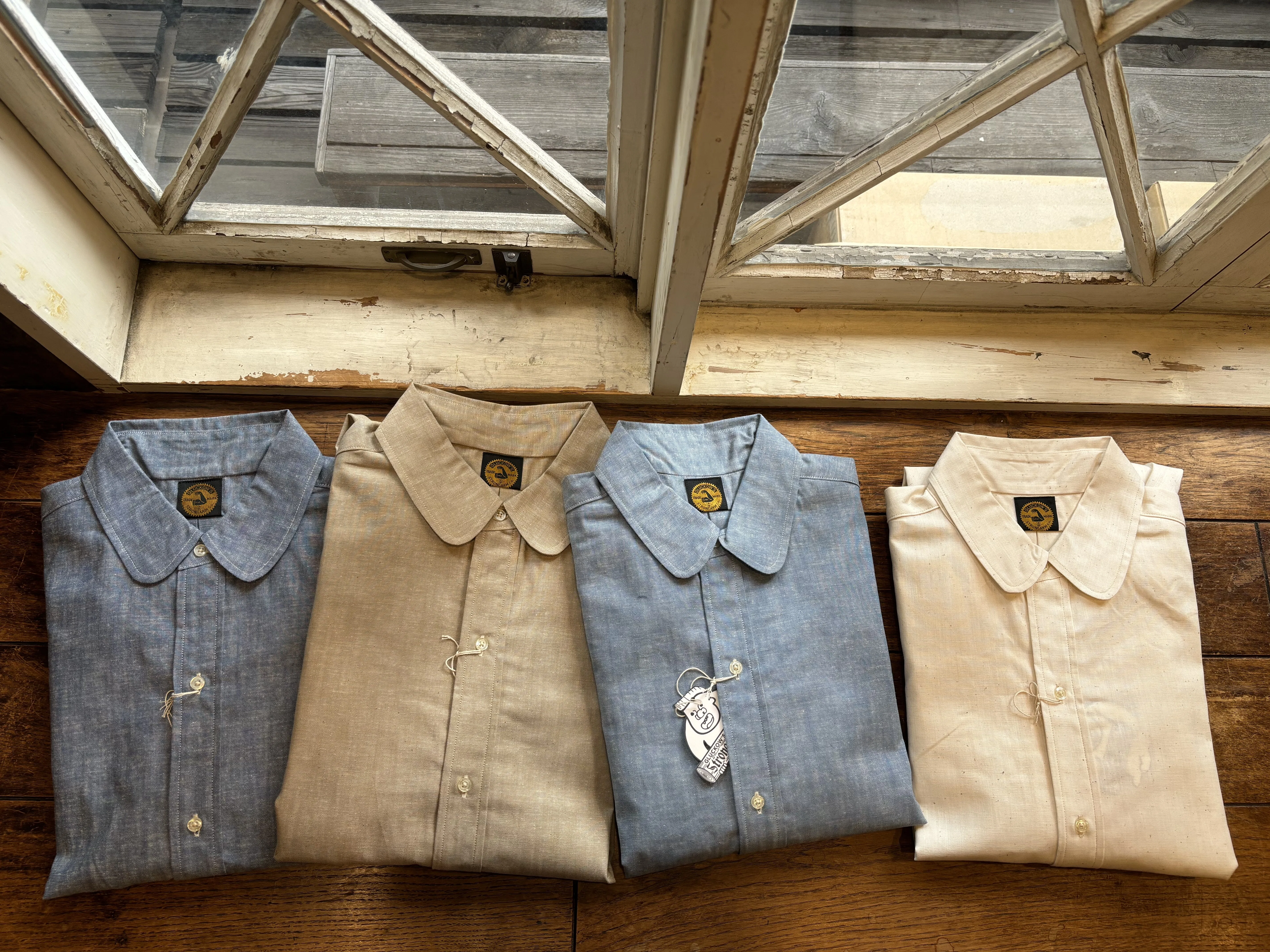 Lot JG-34 BB Round Collar Oxford｜warehousestaff