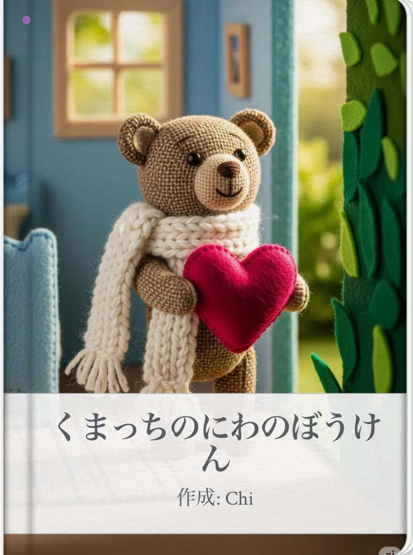 AI絵本】ハンドメイドのぬいぐるみが絵本に！Googleの「Storybook」で