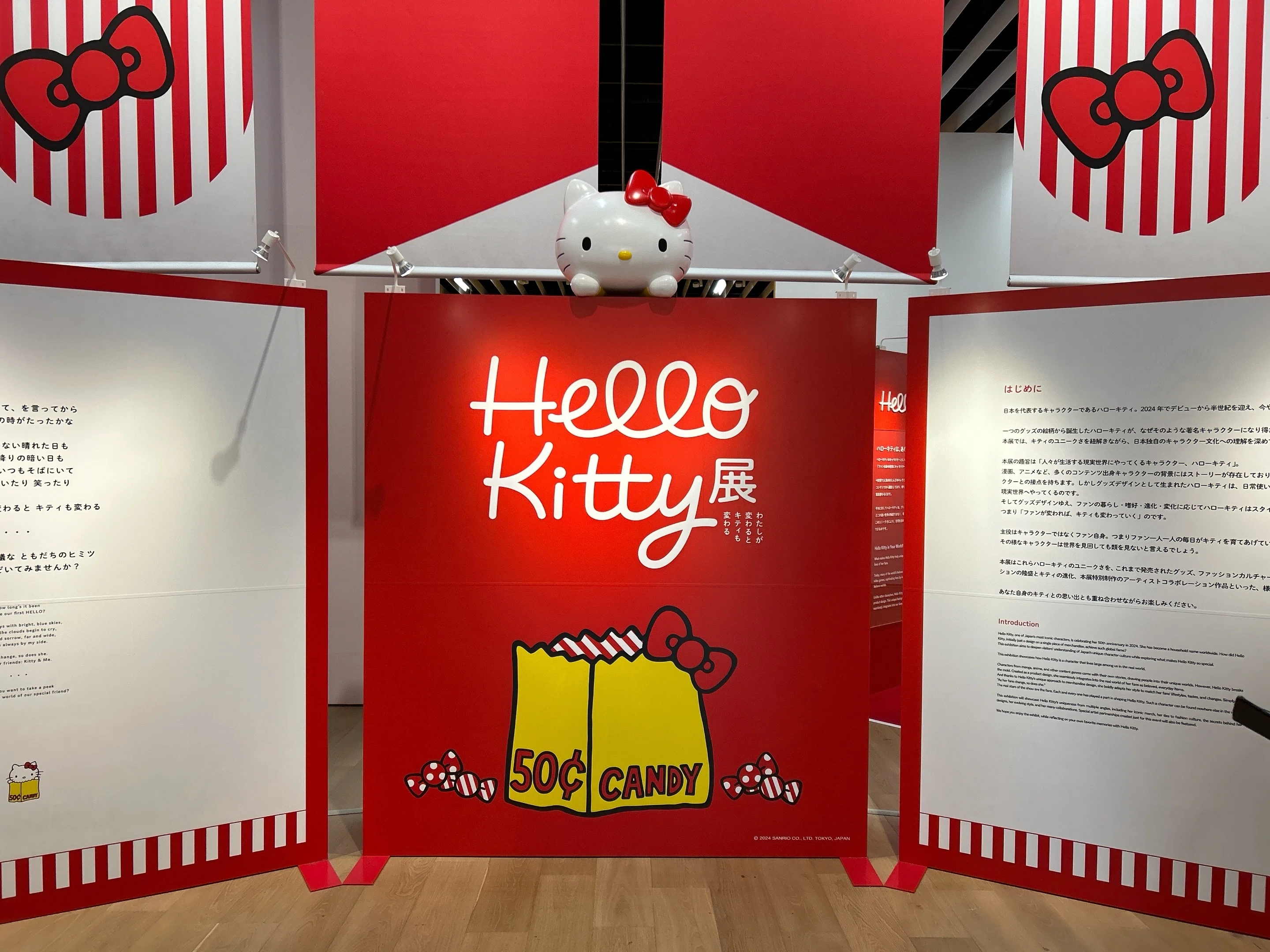 京セラ美術館/ハローキティ展に行ってきた🎀｜糸