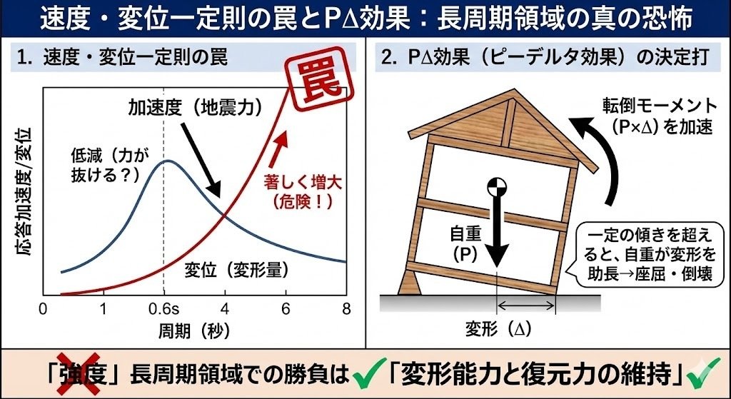 地震と建築』（大崎順彦）に続く、「逃げる地盤」と「追う建物」の共振