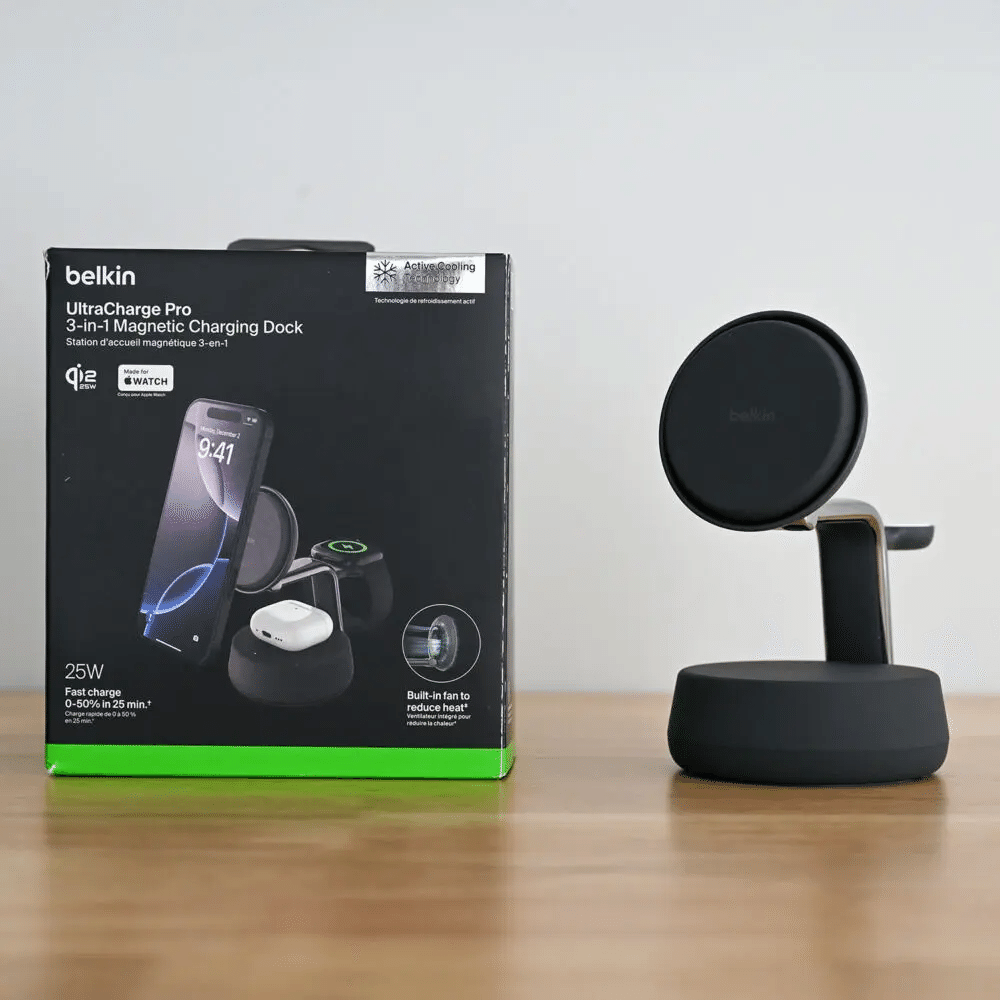Belkin Qi2 25W ワイヤレス3in1充電スタンド Amazon.co.jp: Belkin Qi2 25W Magnetic Charging Dock ワイヤレス充電