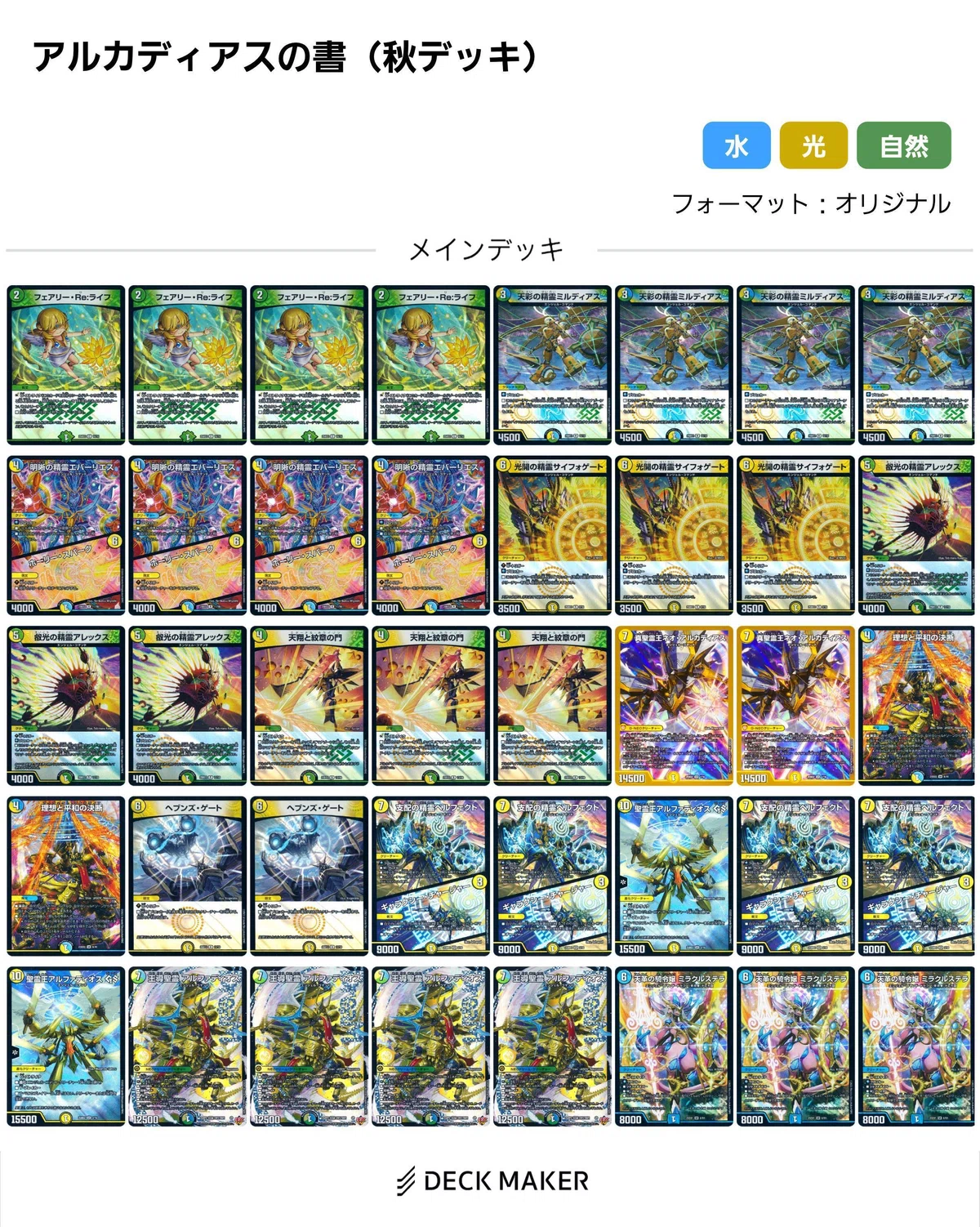 25/12）王道W秋デッキ限定戦 グレンモルトの書｜Lachesisazel
